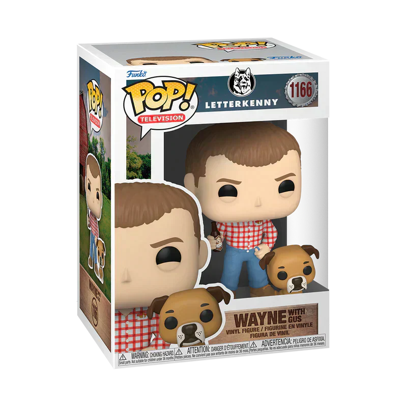 Wayne With Gus #1166 Funko Pop! Letterkenny