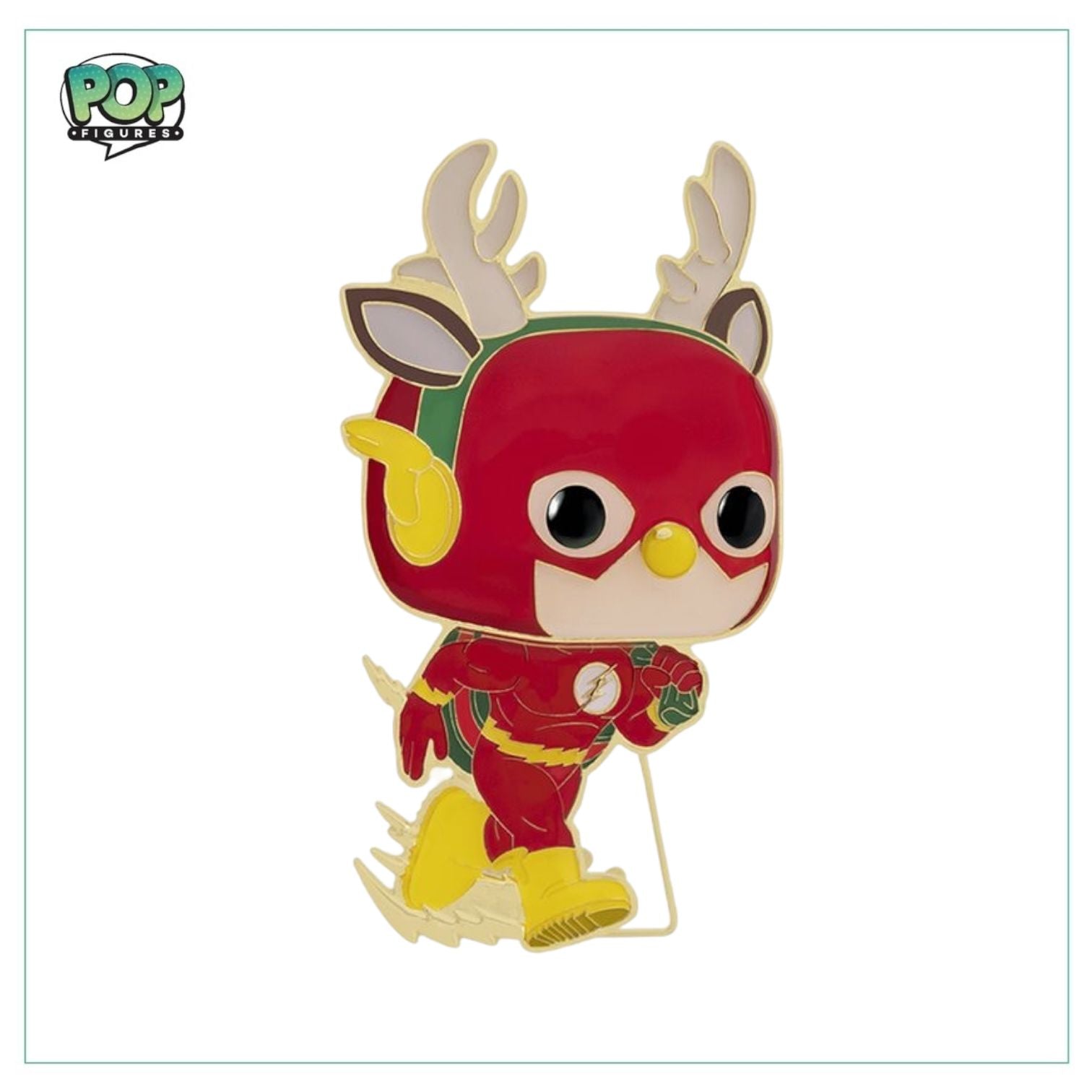 The Flash Holiday Dash #20 Funko Pop Pin! - DC: Holiday - PREORDER