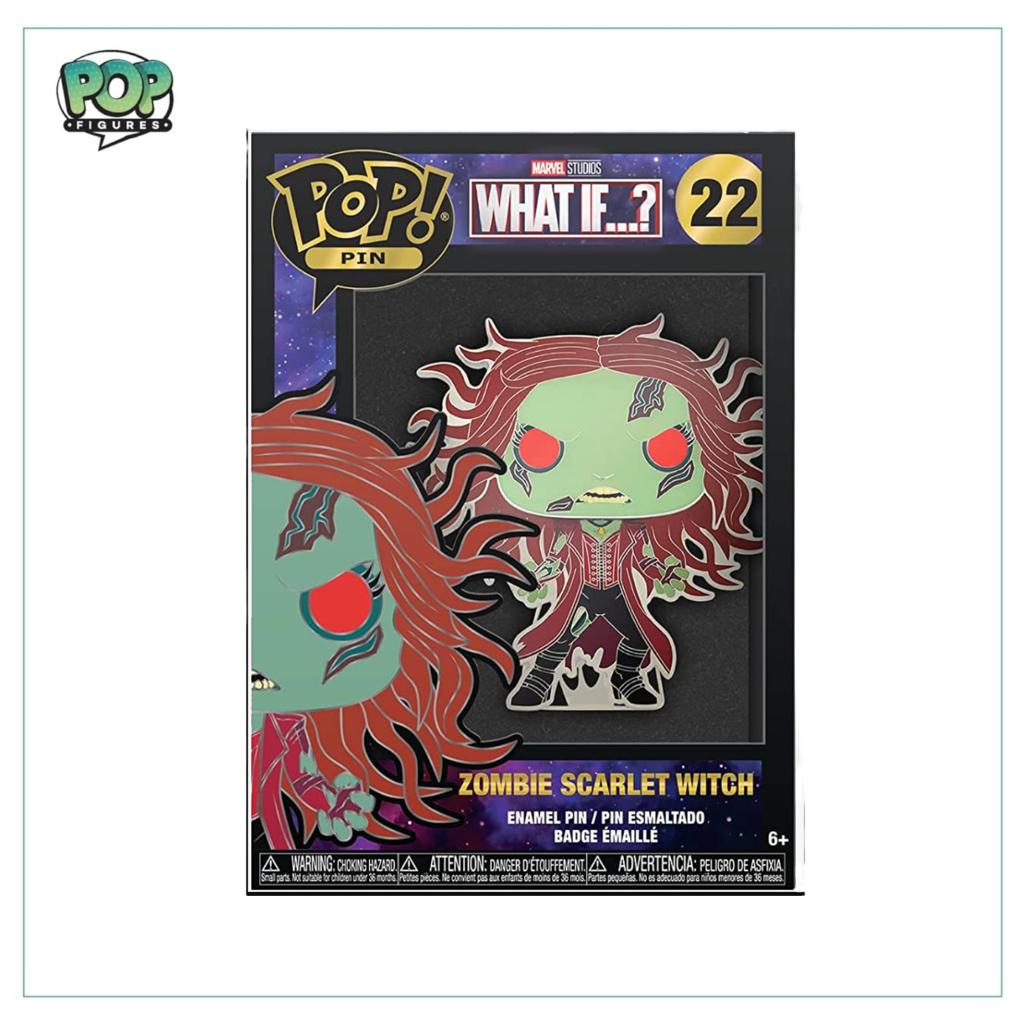 Zombie Scarlet Witch #22 Funko Pop Pin! - Marvel: What If