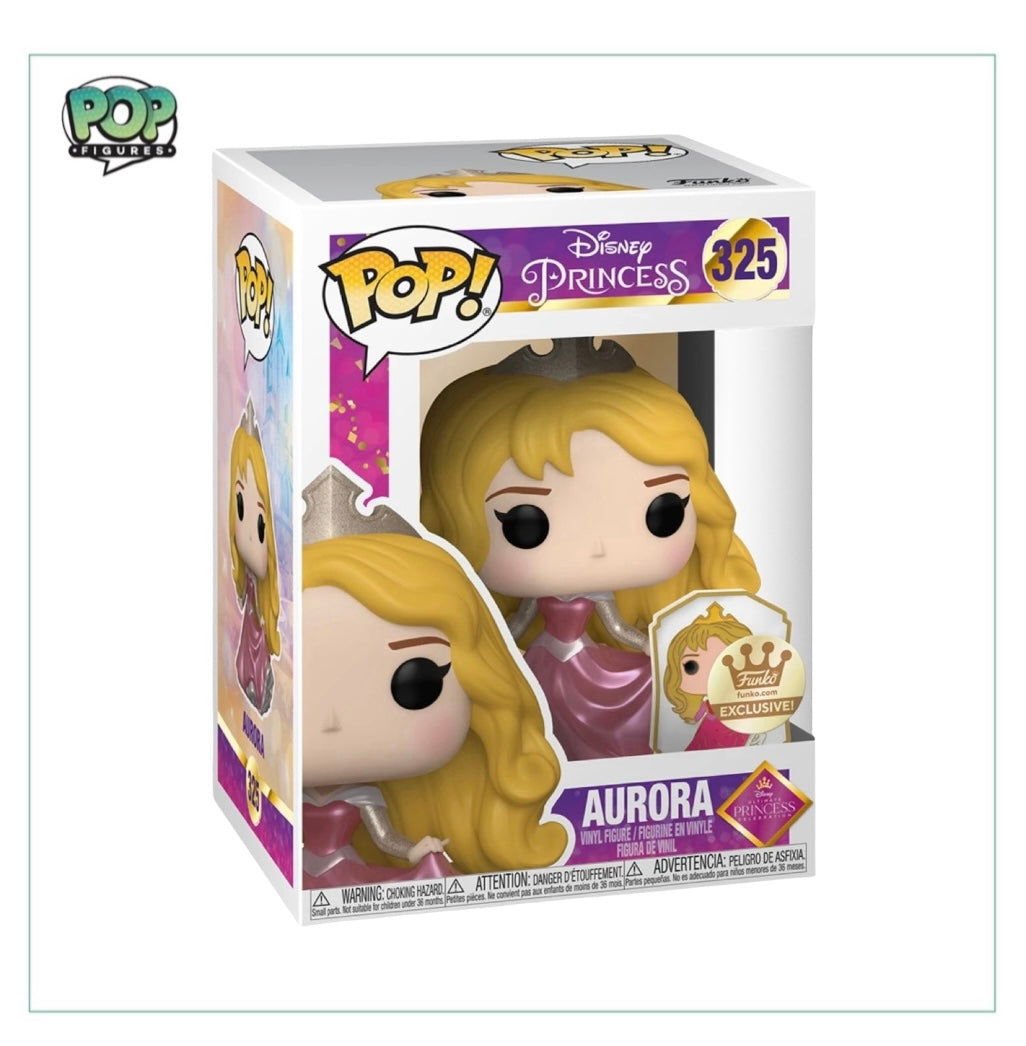 Aurora #325 (Gown, Ultimate Princess Metallic) Funko Pop! - Disney Princess - Funko Shop Exclusive