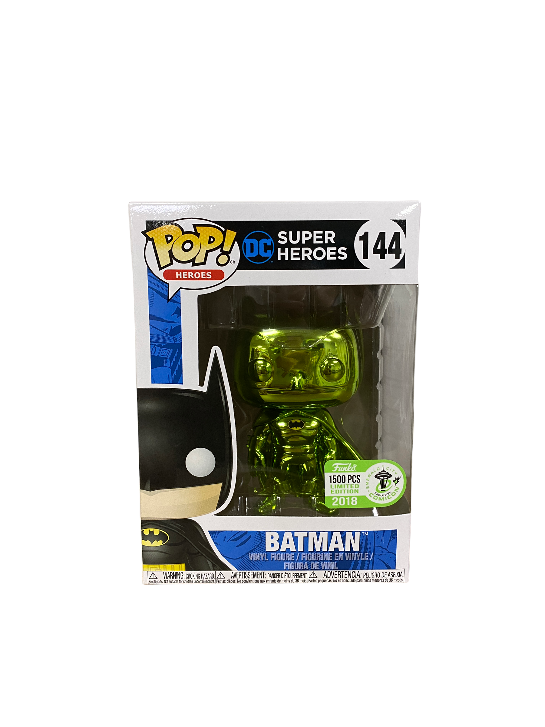 Batman #144 (Green Chrome) Funko Pop! - DC Super Heroes -