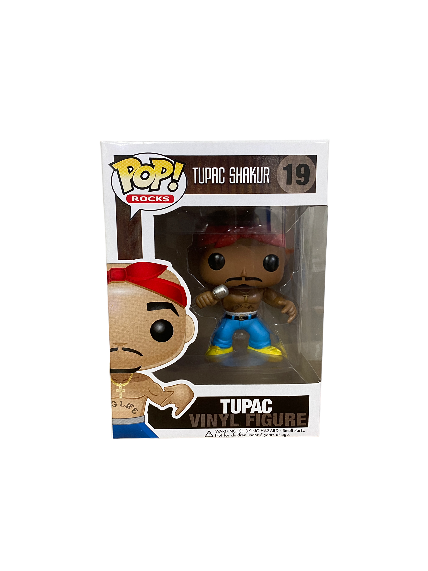 Tupac #19 (No Eyebrows) Funko Pop! - Rocks - 2012 Pop! -