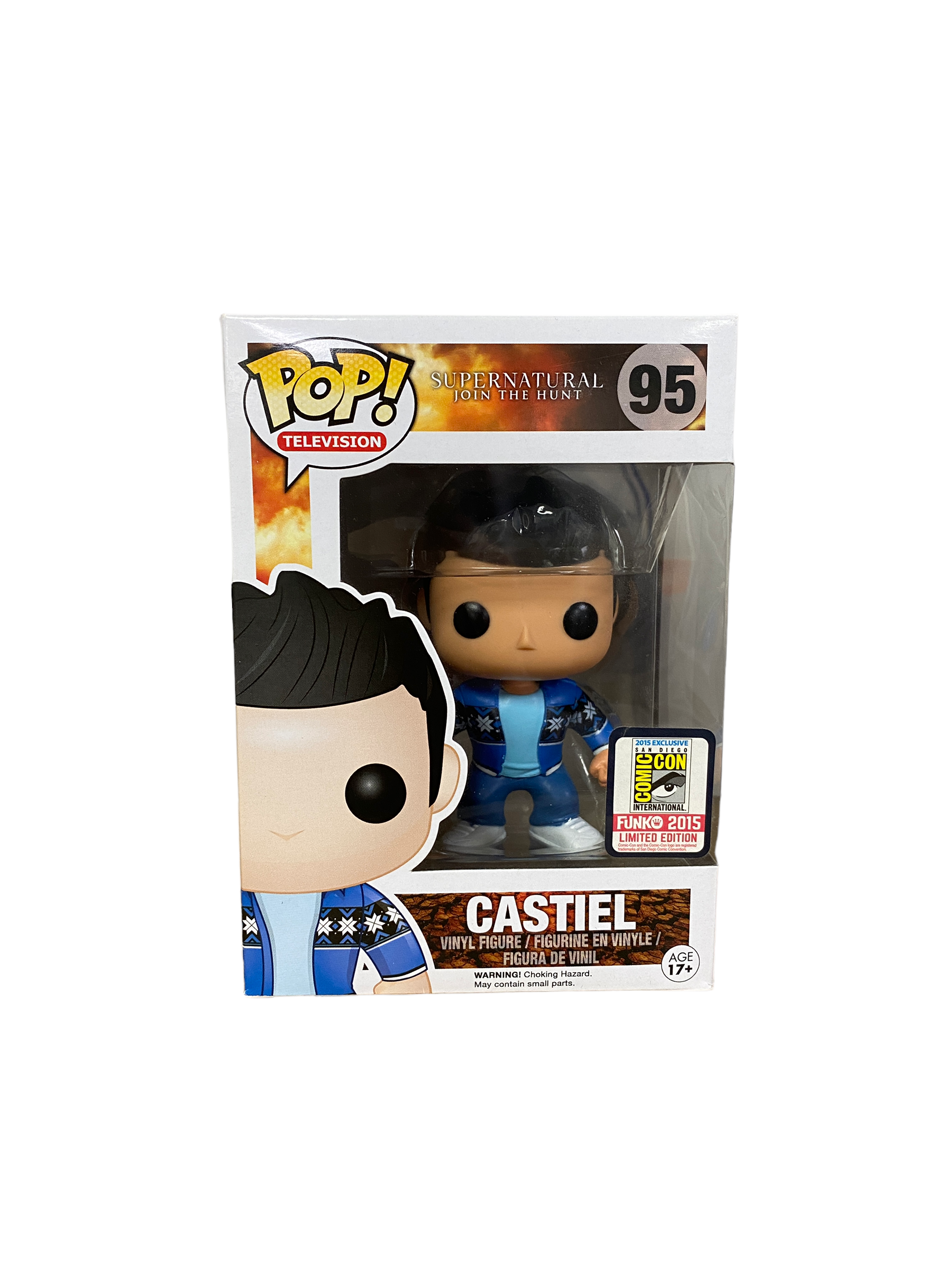 Castiel #95 (French Mistake) Funko Pop! - Supernatural - SDCC 2015 Official Convention Exclusive -