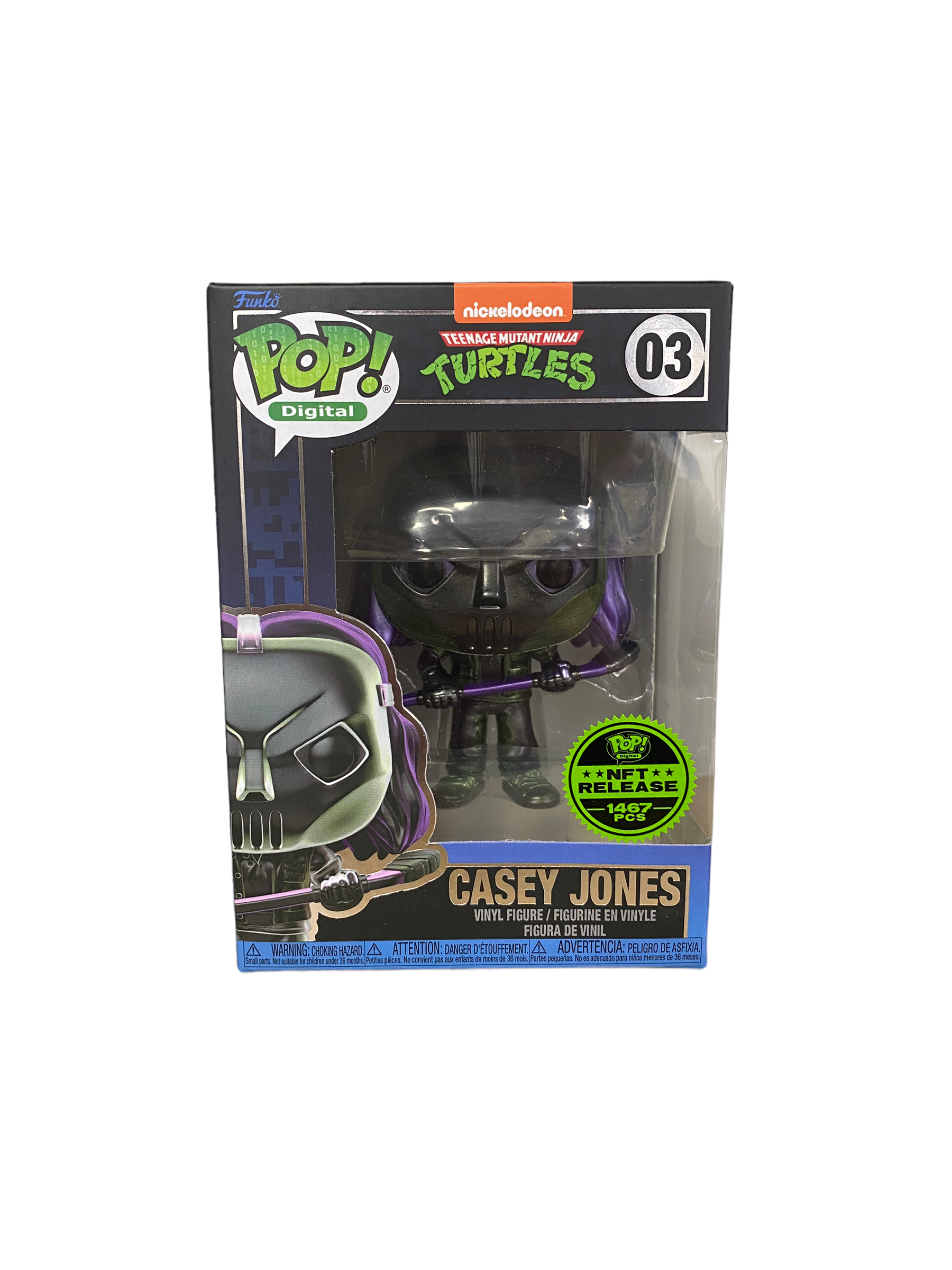 Casey Jones #03 Funko Pop! - Teenage Mutant Ninja Turtles - NFT Release Exclusive LE<1467 Pcs