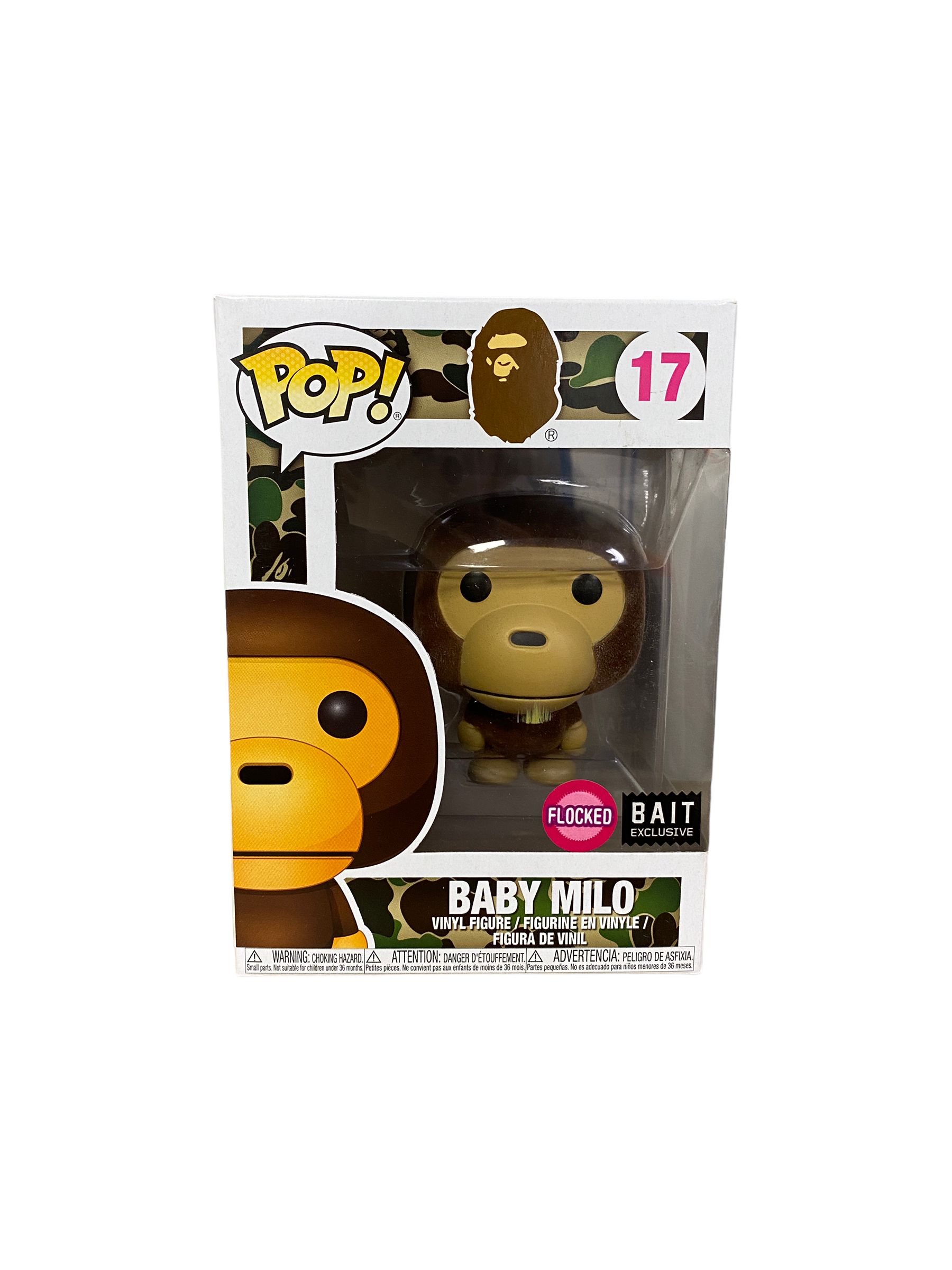 Baby Milo #17 (Flocked) Funko Pop! - BAPE - Unreleased BAIT Exclusive -