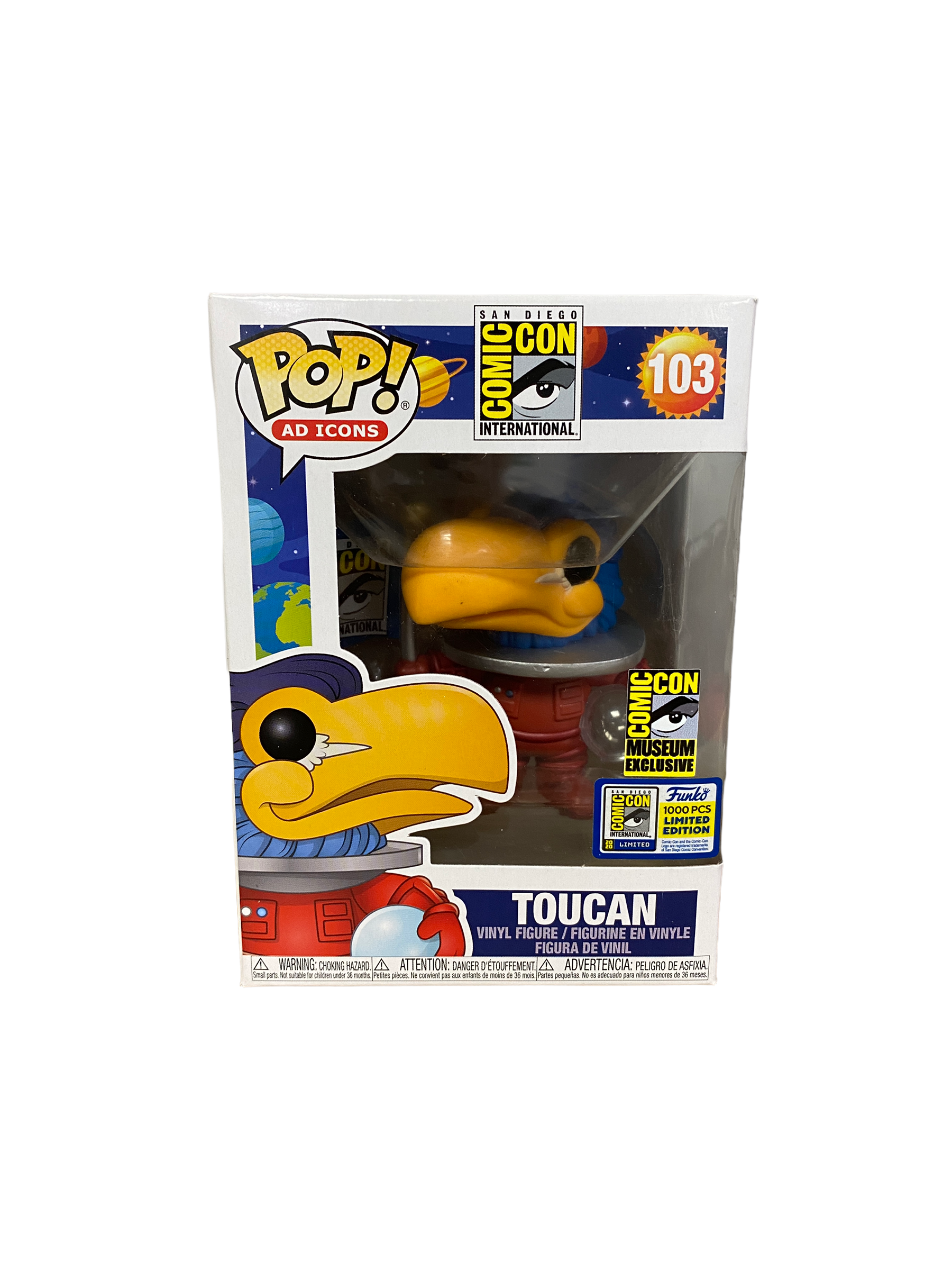 Toucan (Astronaut Red) #103 Funko Pop! - AD Icons: San Diego Comic Con - SDCC 2020 Museum Exclusive