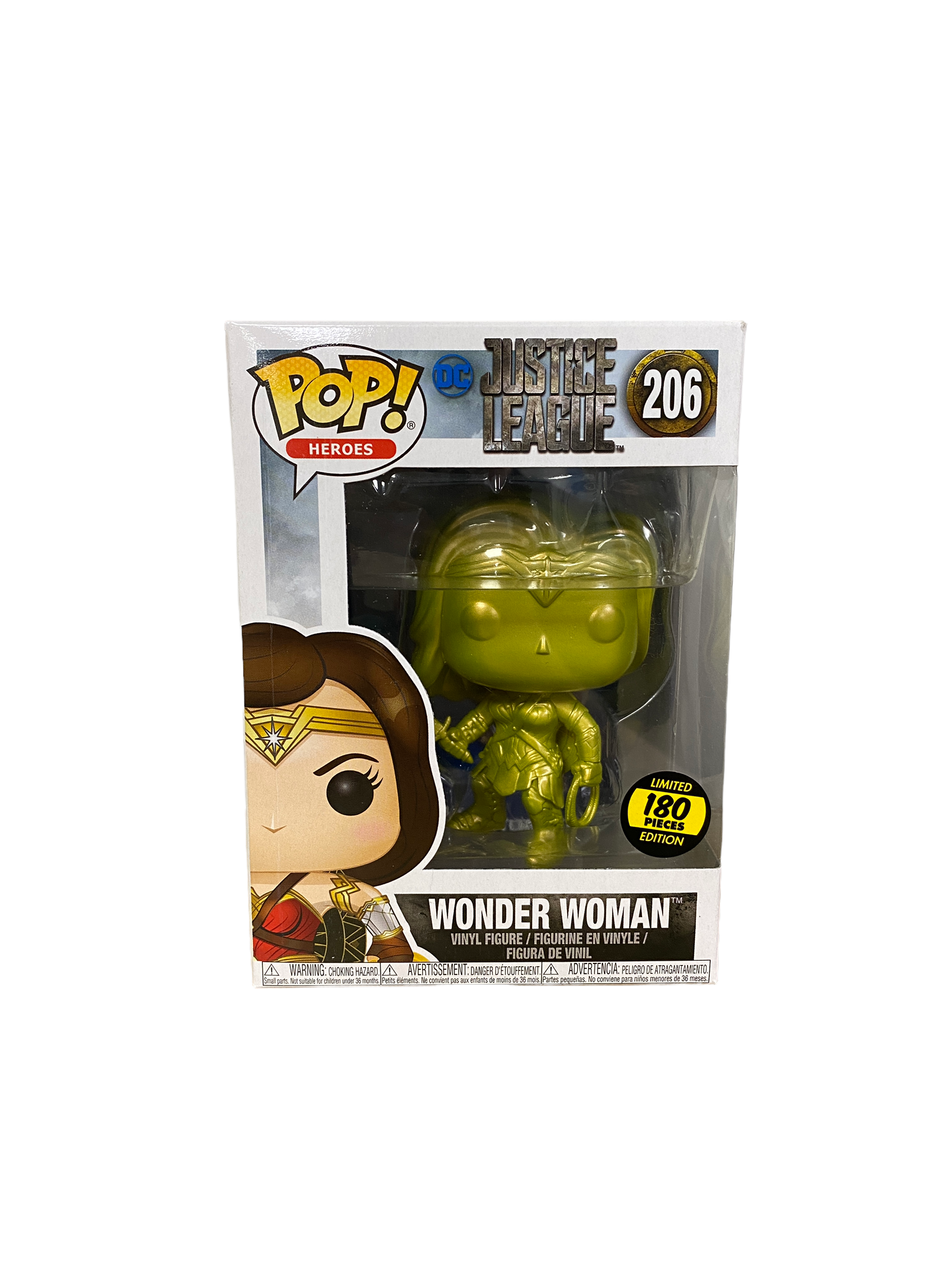 Wonder Woman #206 (Gold) Funko Pop! - Justice League - Hot Topic Employees Exclusive