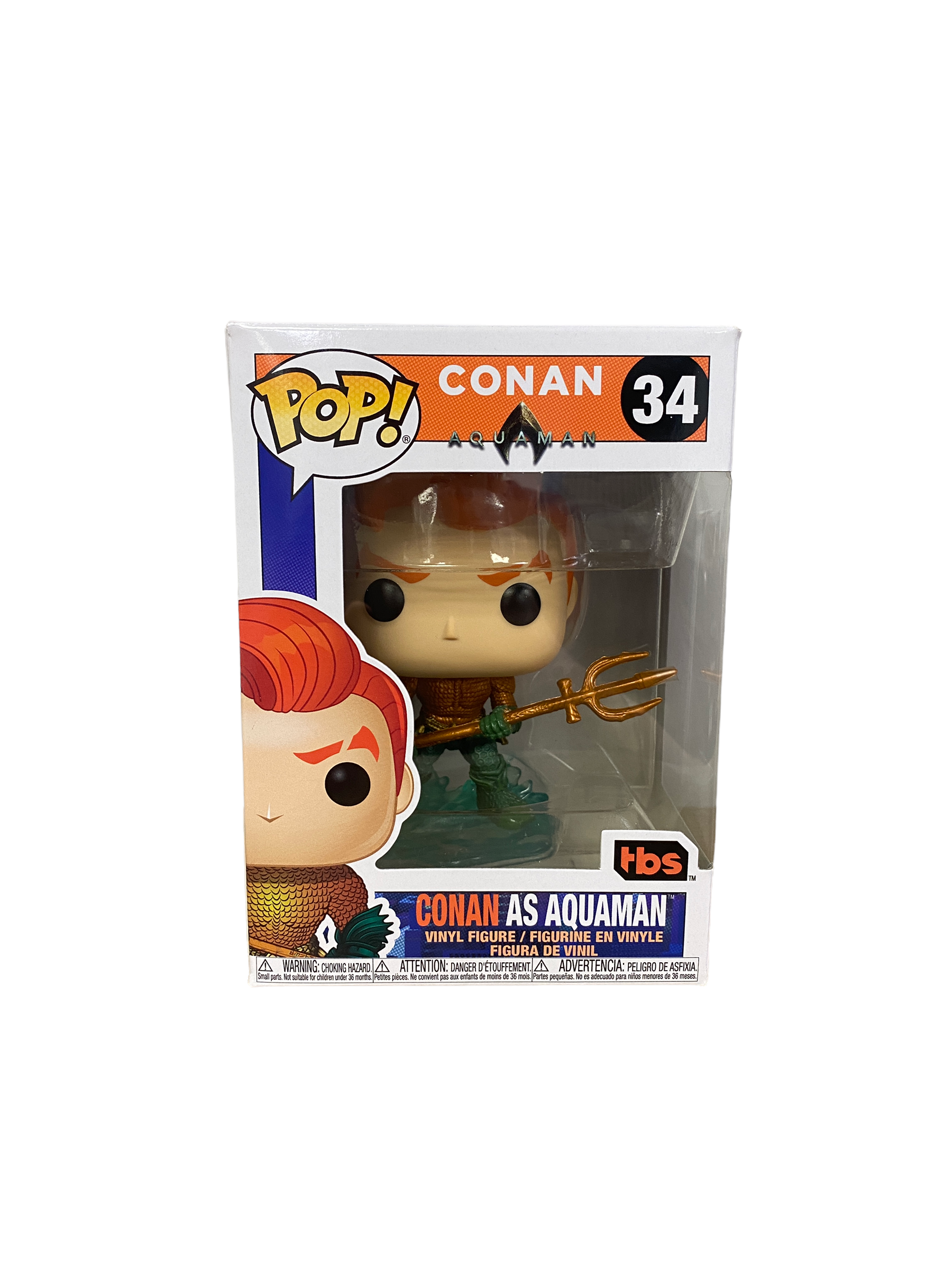 Conan as Aquaman #34 Funko Pop! - Conan - SDCC 2020 Team Coco Exclusive