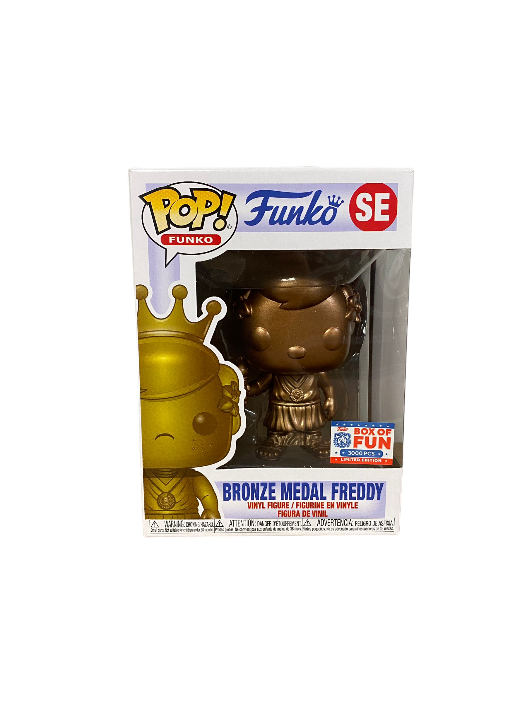 Bronze Medal Freddy Funko Pop! - Virtual Funkon 2021 Box Of Fun Exclusive