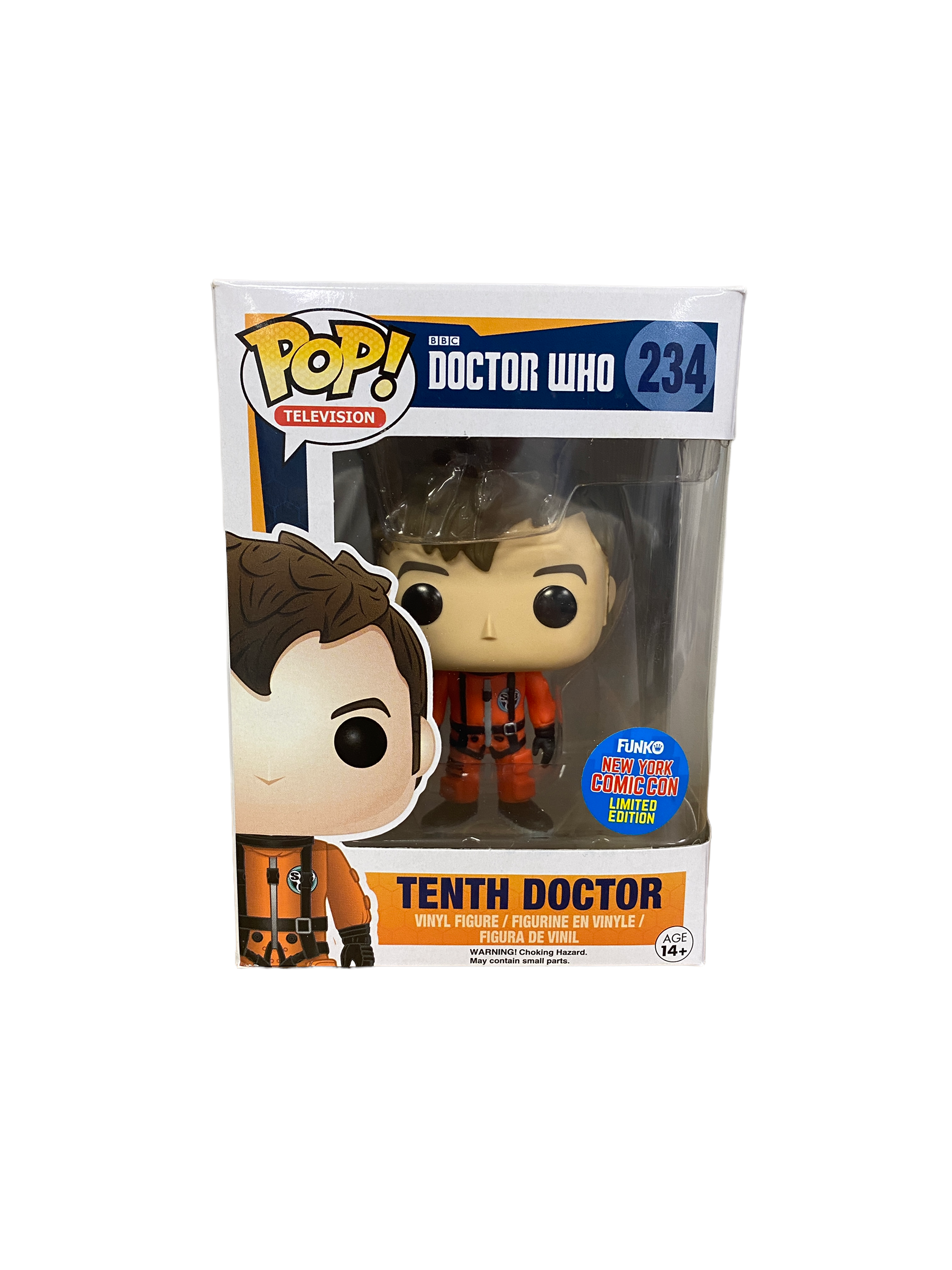 Tenth Doctor #234 (Spacesuit) Funko Pop! - Doctor Who - NYCC 2015 Exclusive