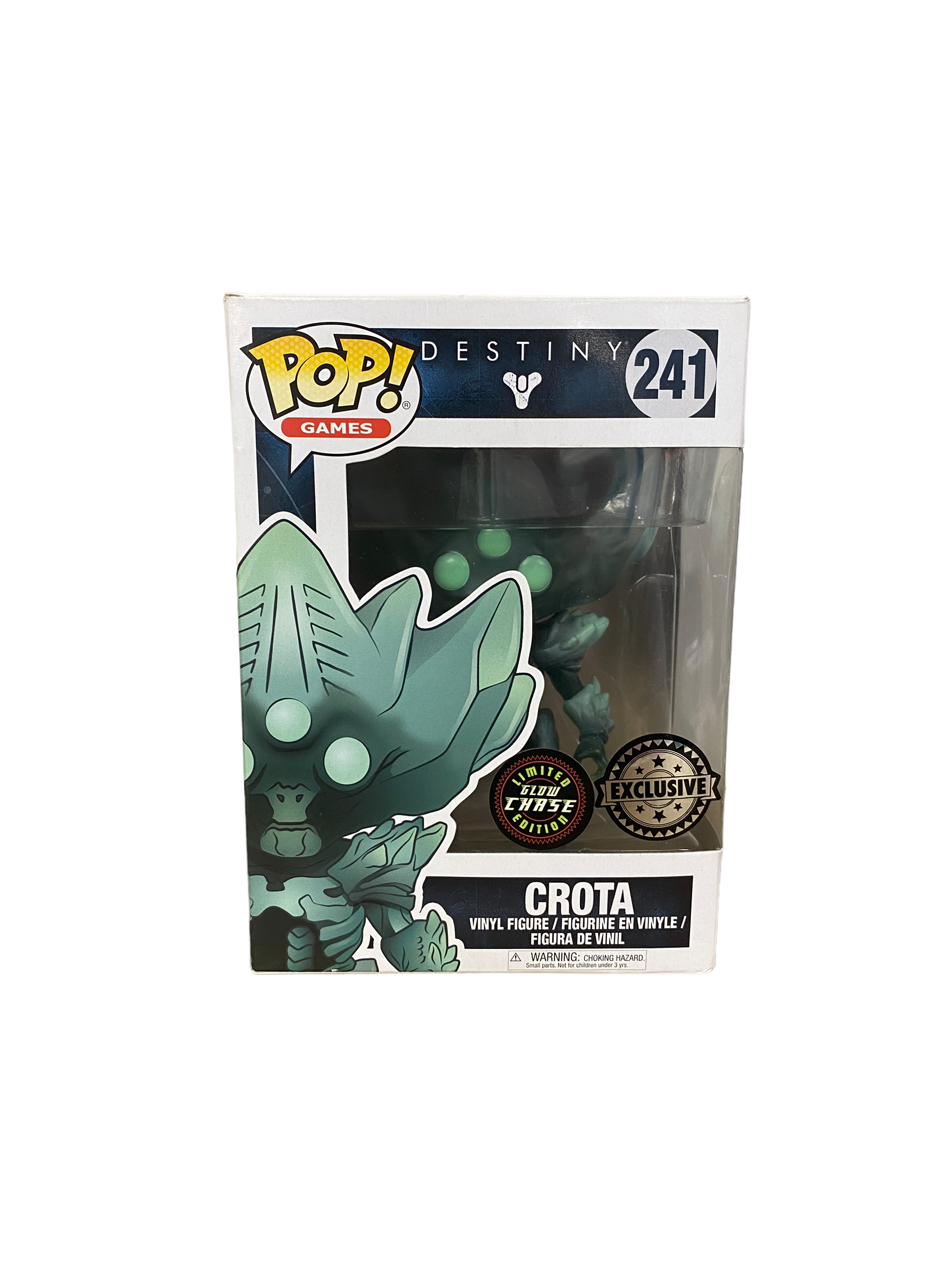 Crota #241 (Glow Chase) Funko Pop! - Destiny - 2017 Pop! - Exclusive -