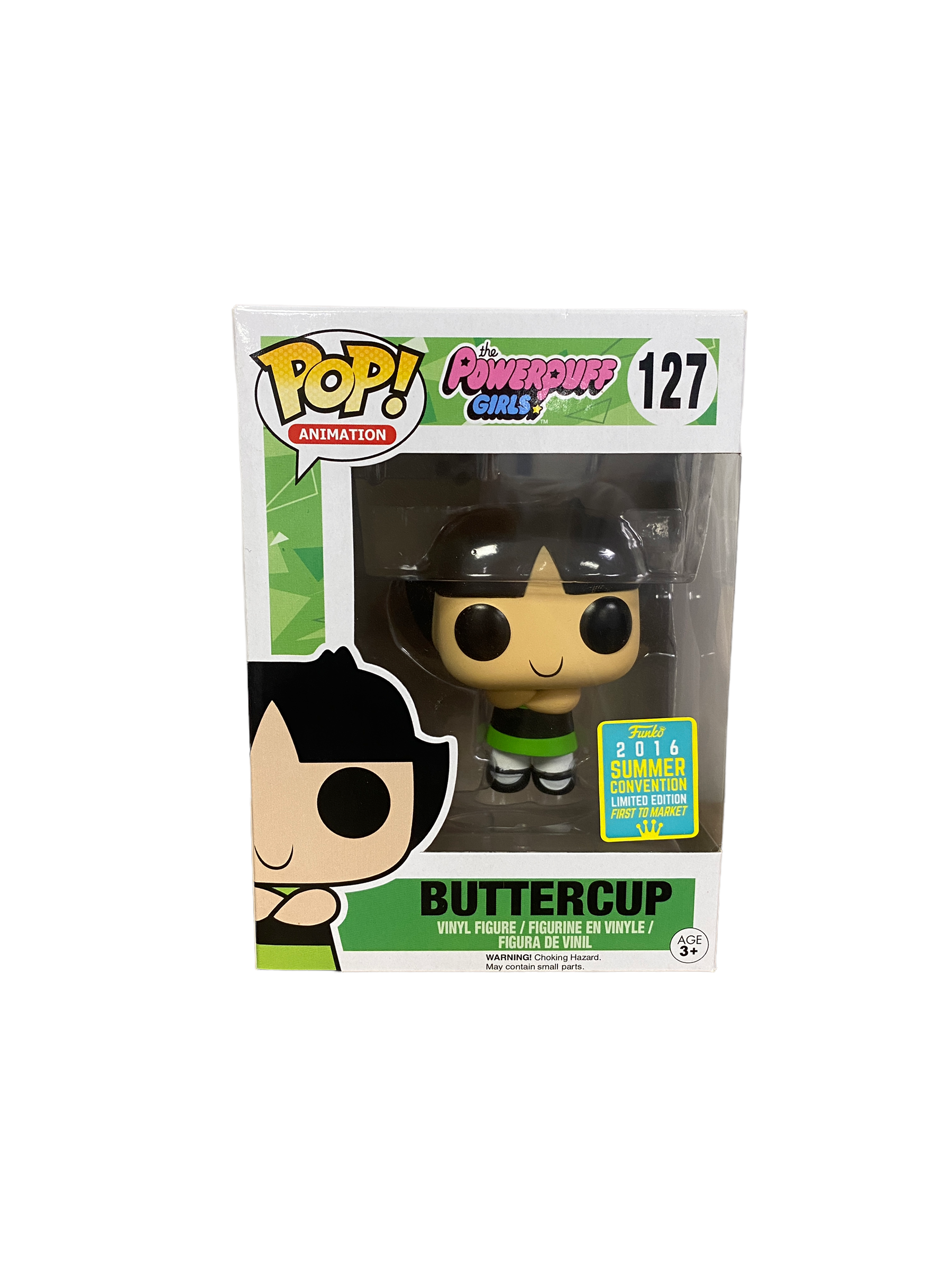 Buttercup #127 Funko Pop! - The Powerpuff Girls - SDCC 2016 First To Market Shared Exclusive -