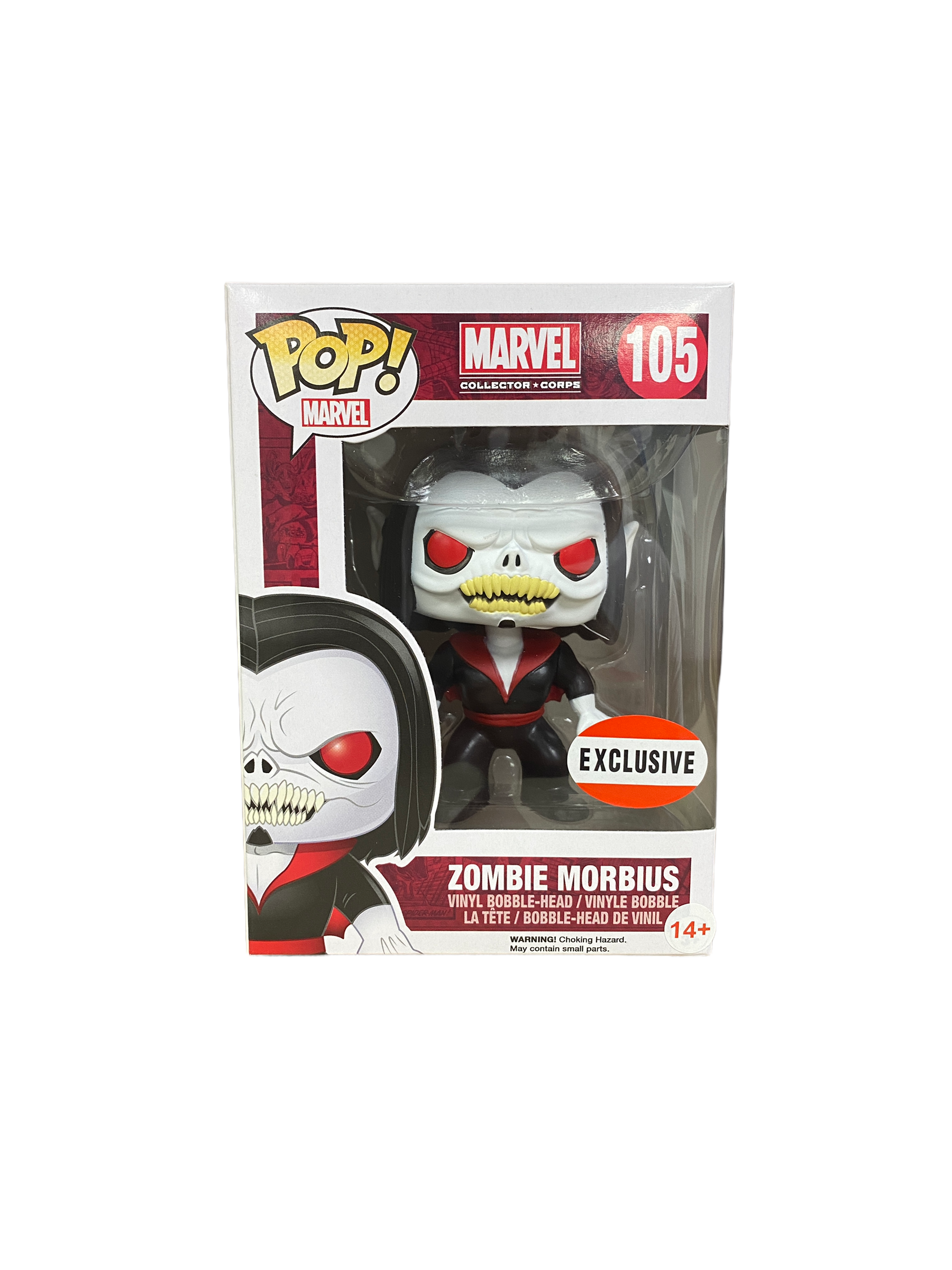 Zombie Morbius #105 Funko Pop! - Marvel Collector Corps Exclusive -