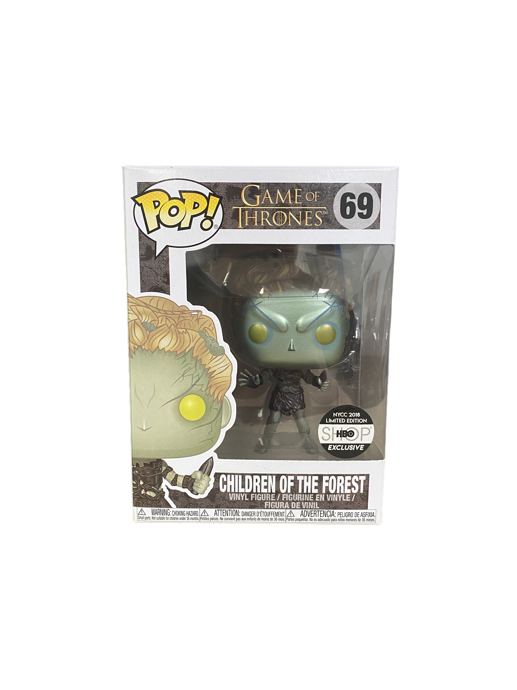 Children Of The Forest #69 (Metallic) Funko Pop! - Game Of Thrones - NYCC 2018 HBO Shop Exclusive -