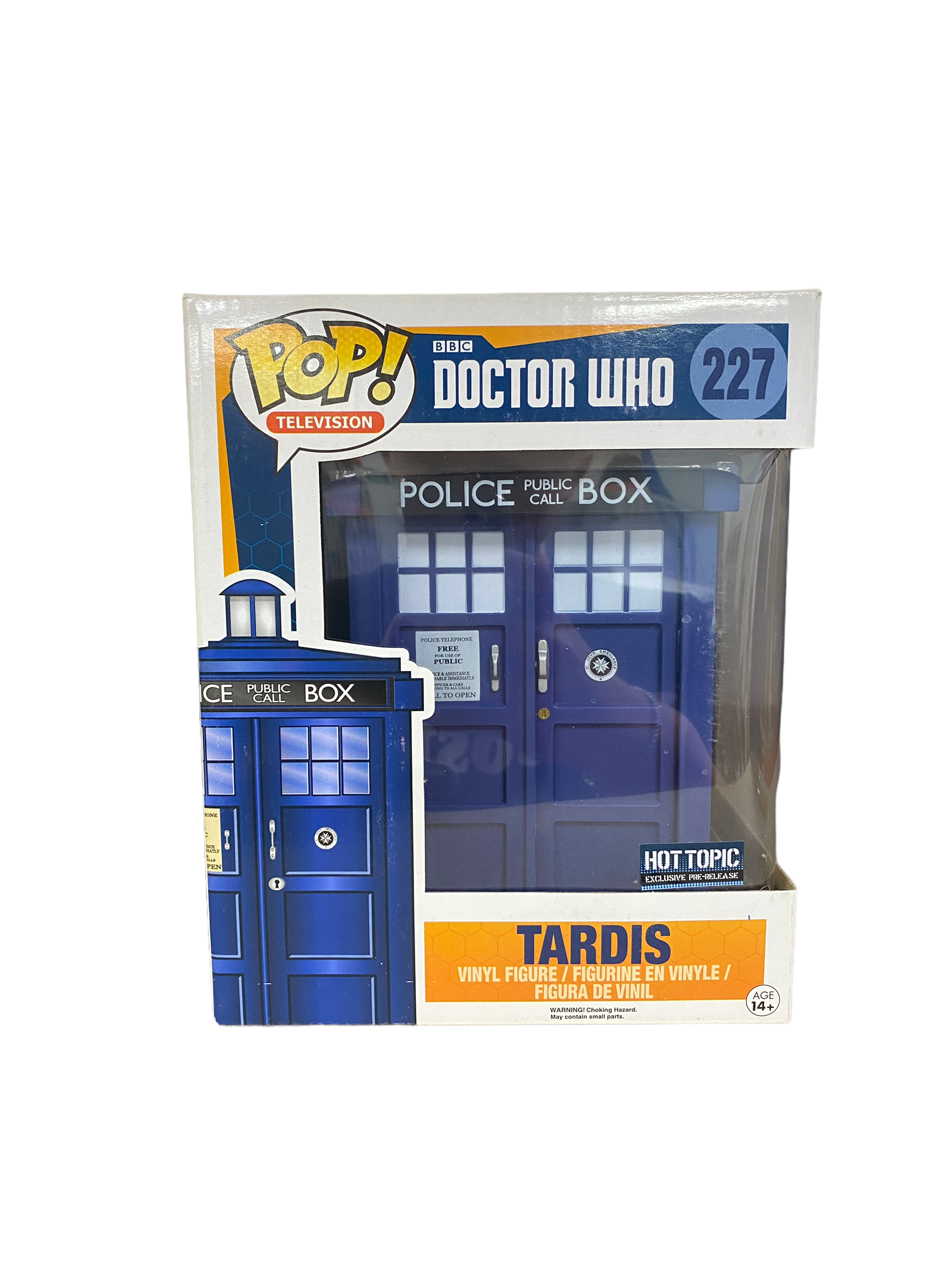 Tardis #227 Funko Pop! - Doctor Who - Hot Topic Pre-Release Exclusive -