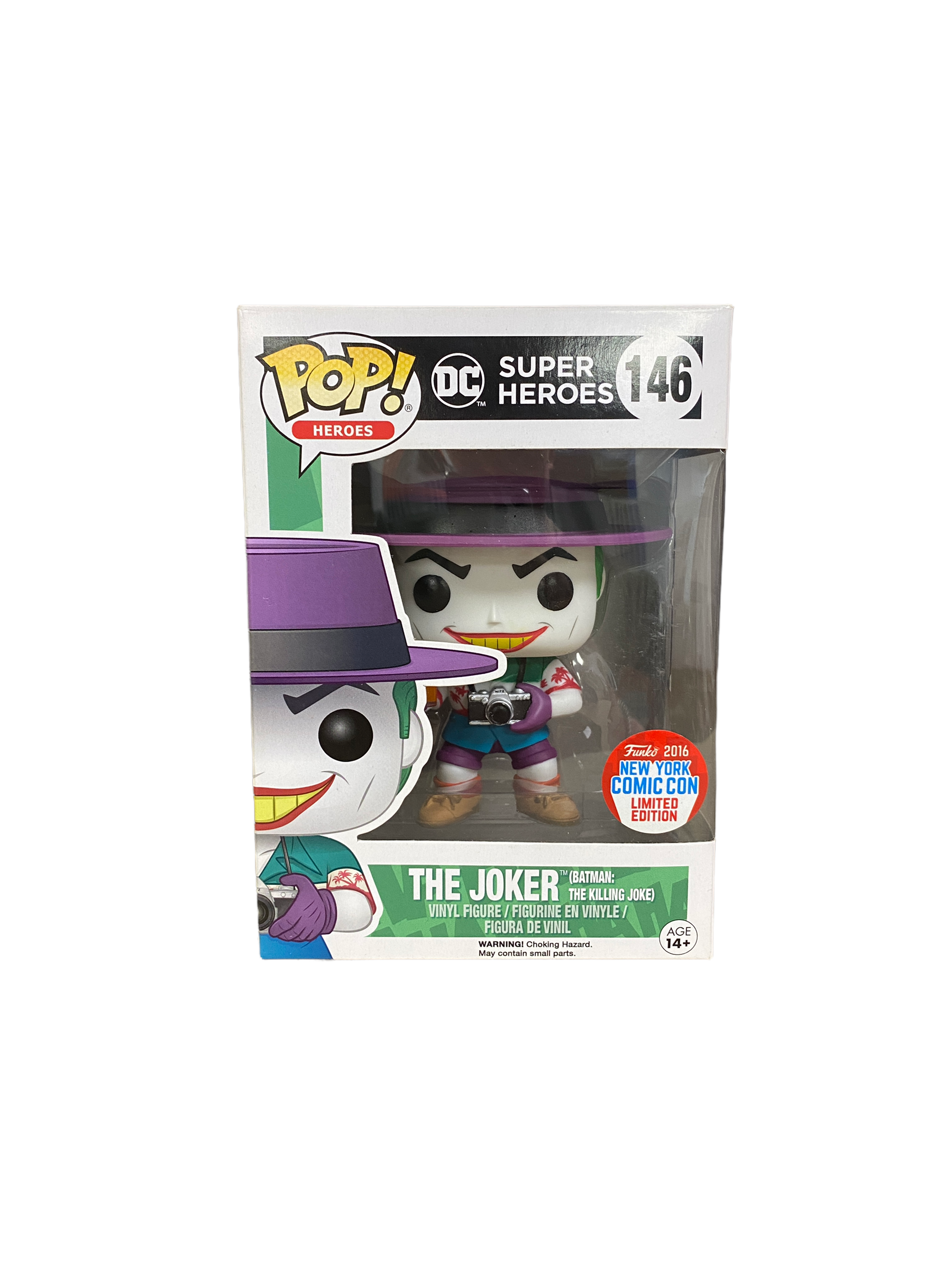 The Joker (Batman: The Killing Joke) #146 Funko Pop! - DC Super Heroes - NYCC 2016 Exclusive -