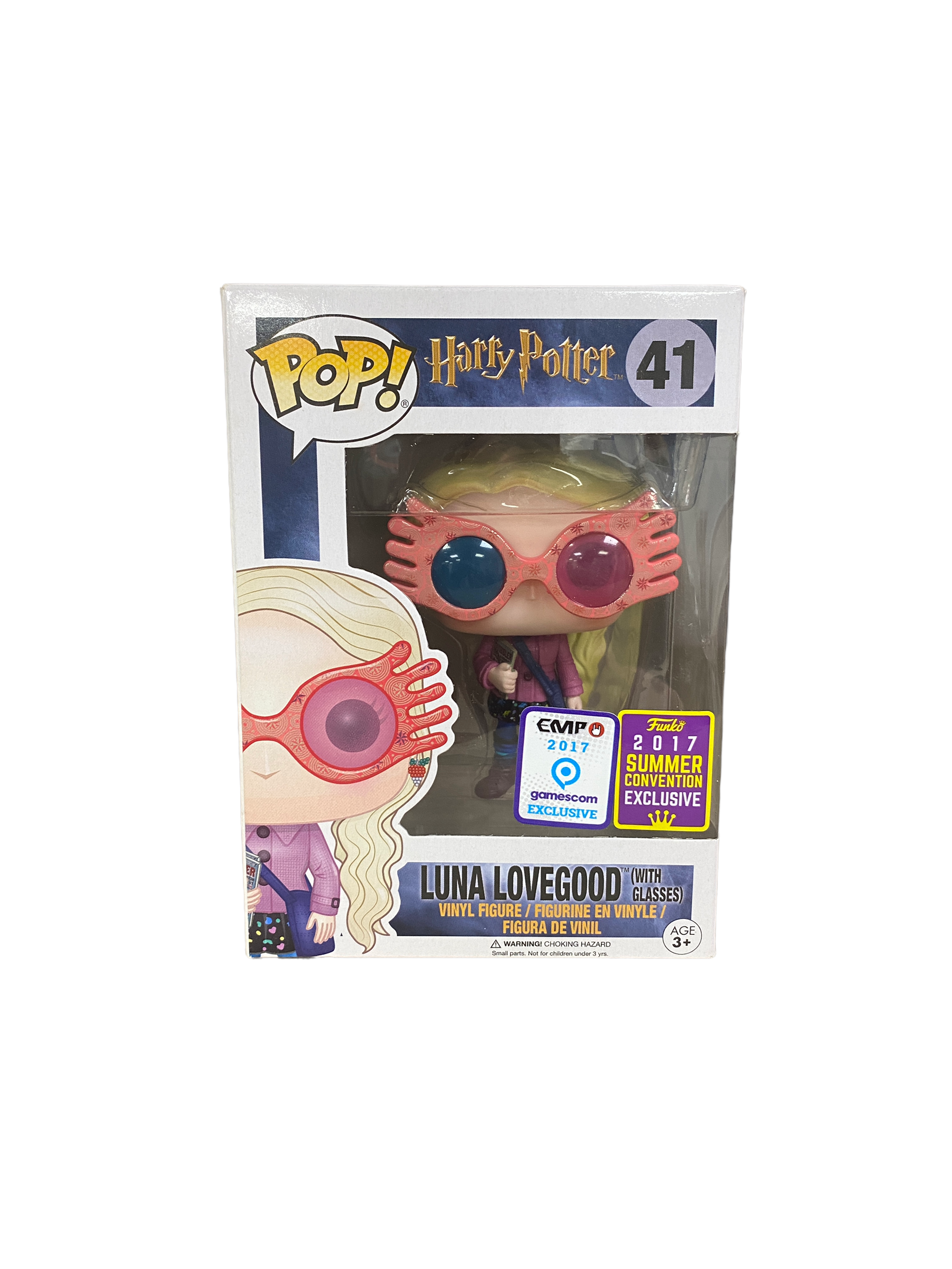 Luna Lovegood #41 (w/ Glasses) Funko Pop! - Harry Potter - SDCC 2017 / EMP Shared Exclusive -