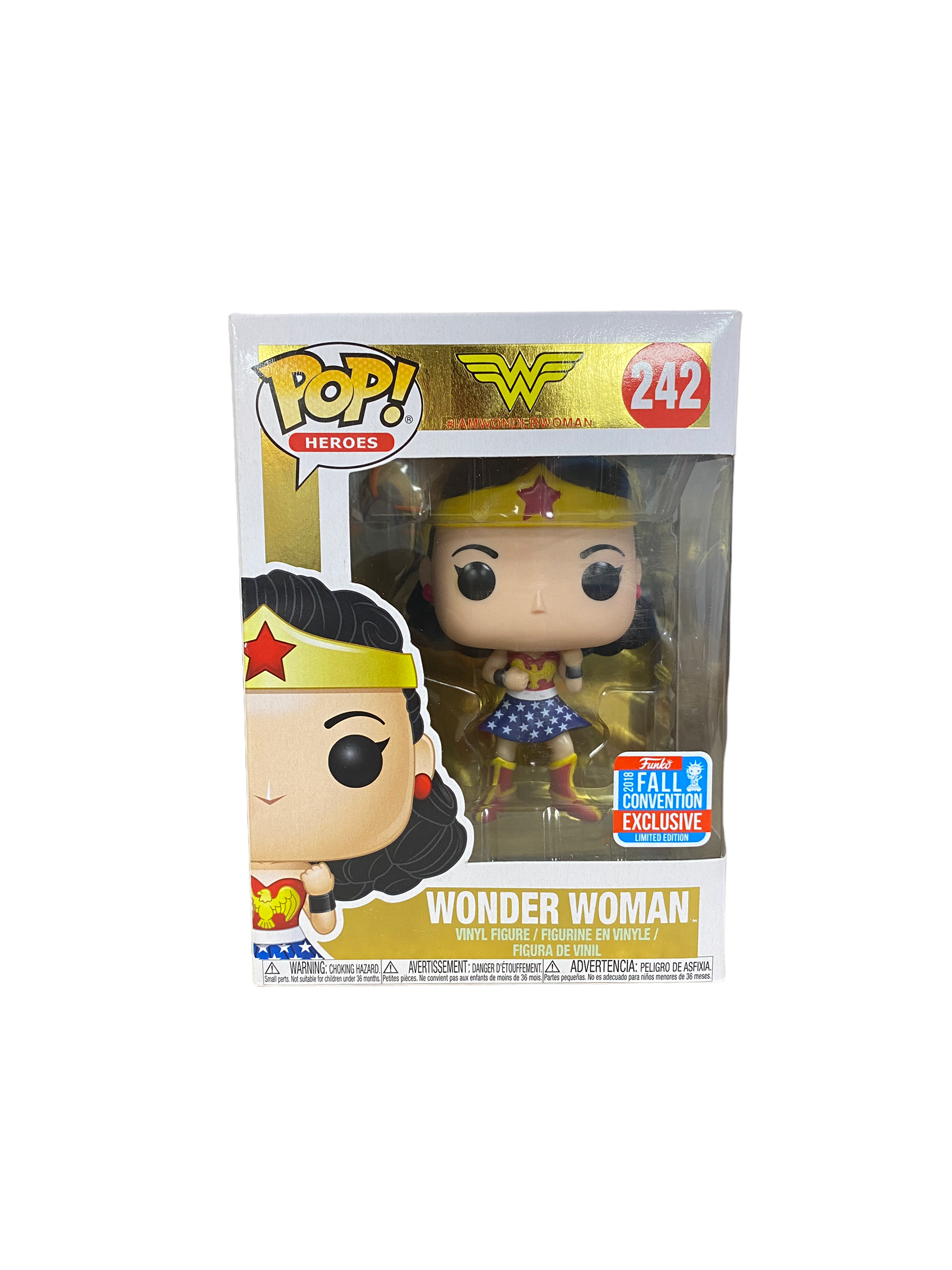 Wonder Woman #242 (First Appearance) Funko Pop! - Wonder Woman - NYCC 2018 Shared