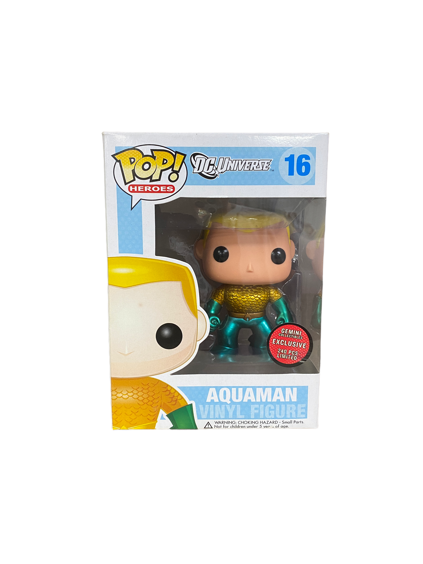 Aquaman #16 (Metallic) Funko Pop! - DC Universe - Gemini Collectibles Exclusive