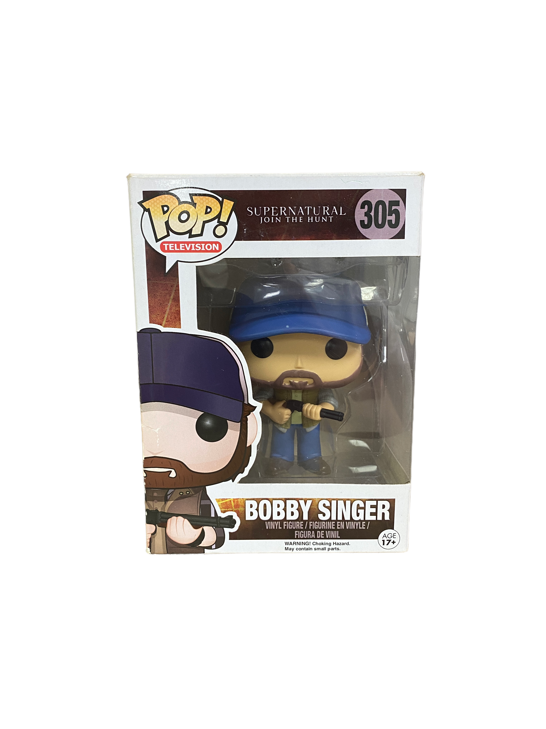 Bobby Singer #305 Funko Pop! - Supernatural Join The Hunt - 2015 Pop! -