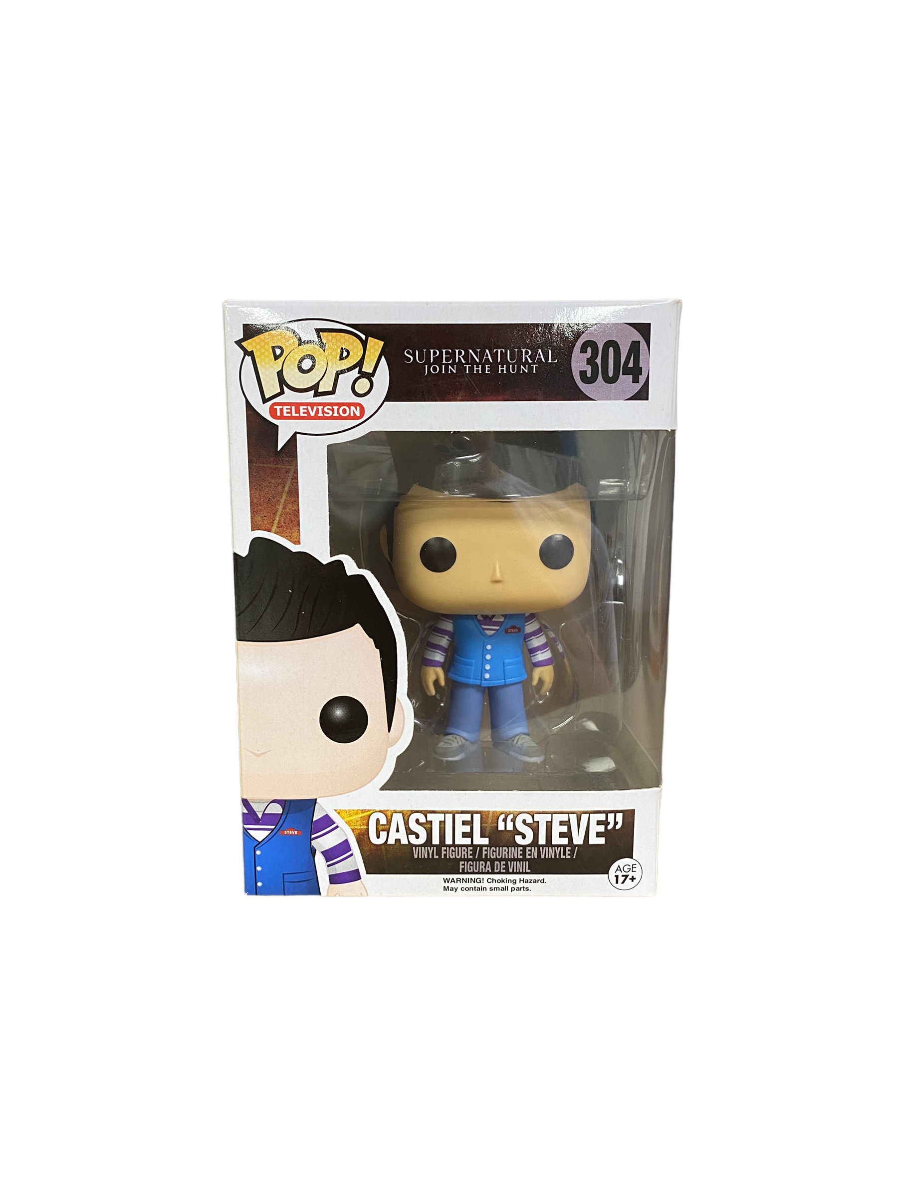 Castiel "Steve" #304 Funko Pop! - Supernatural Join The Hunt - 2015 Pop! -