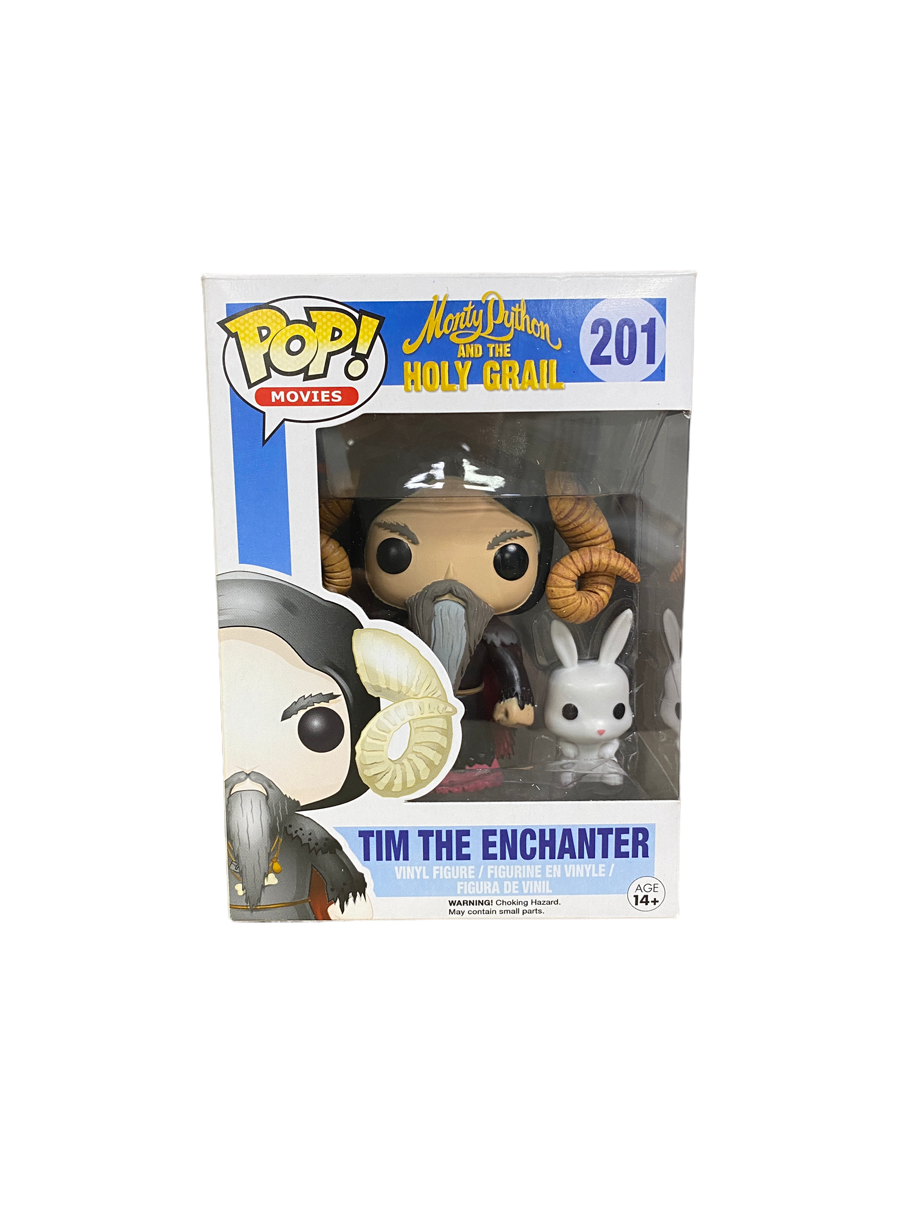 Tim The Enchanter #201 (w/ Rabbit) Funko Pop! - Monty Python And The Holy Grail - 2015 Pop! -