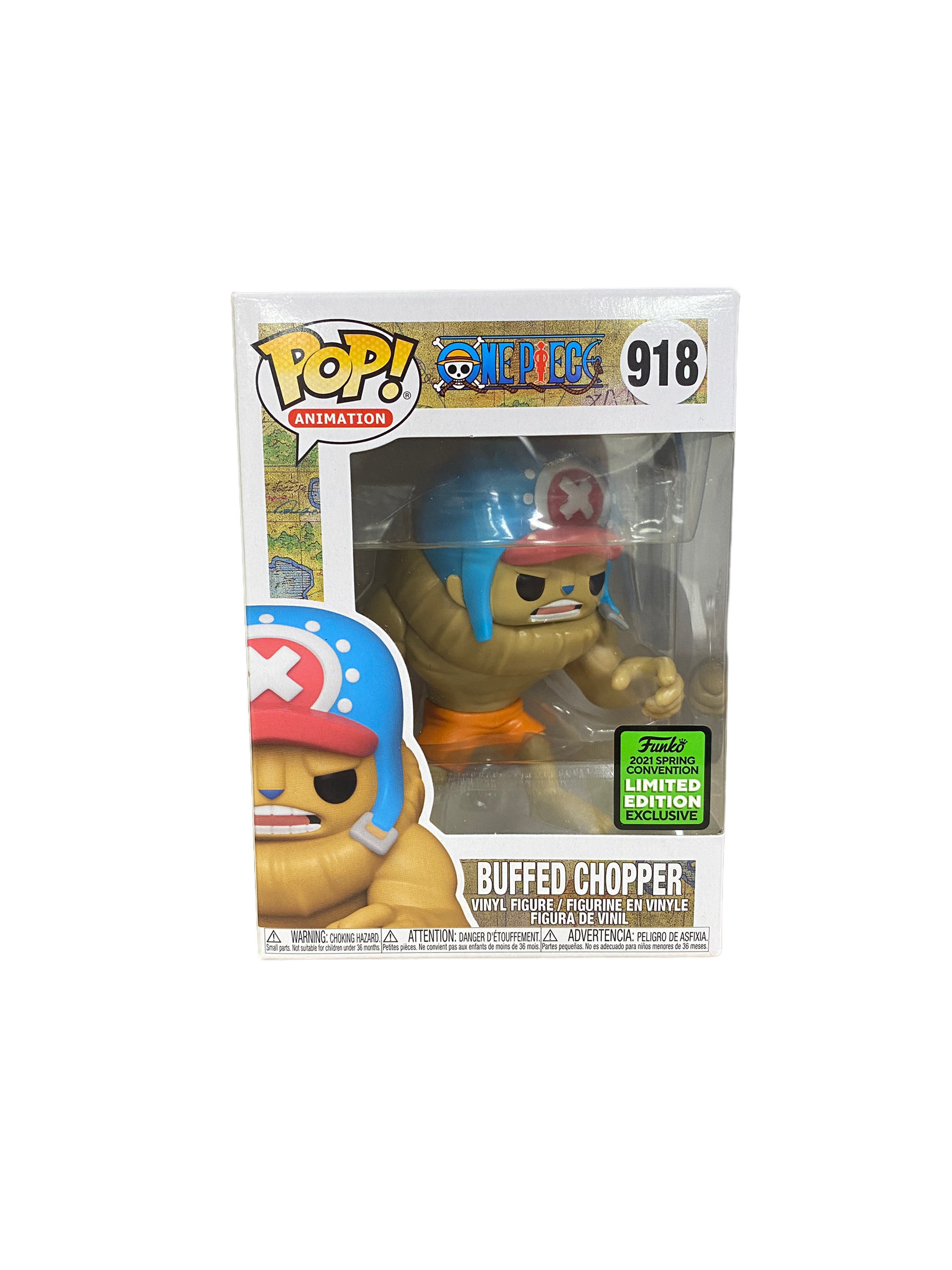 Buffed Chopper #918 Funko Pop! - One Piece - ECCC 2021 Shared Exclusive -