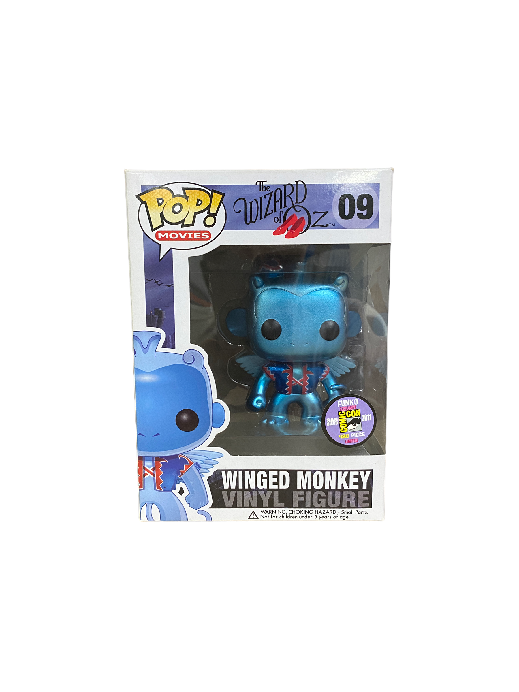 Winged Monkey #09 (Metallic) Funko Pop! - The Wizard Of Oz - SDCC 2011 Exclusive