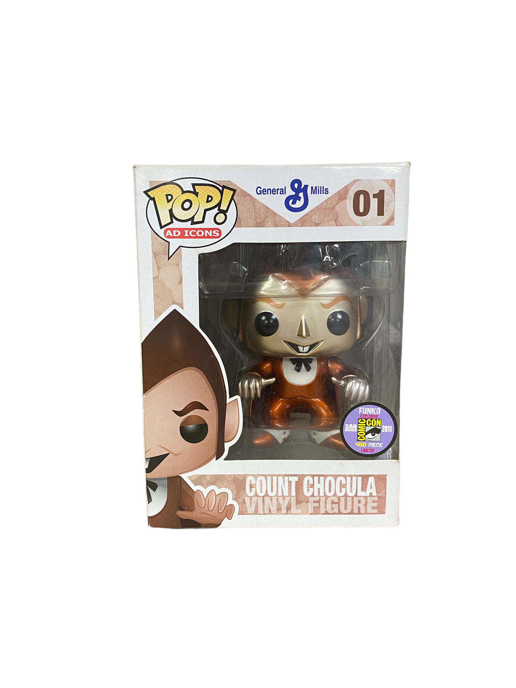 Count Chocula #01 (Metallic) Funko Pop! - Ad Icons - SDCC 2011 Exclusive