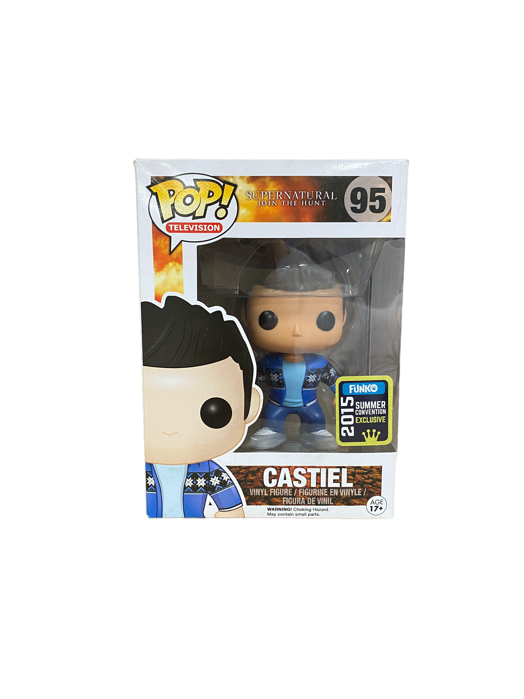 Castiel #95 (French Mistake) Funko Pop! - Supernatural - SDCC 2015 Shared Exclusive -