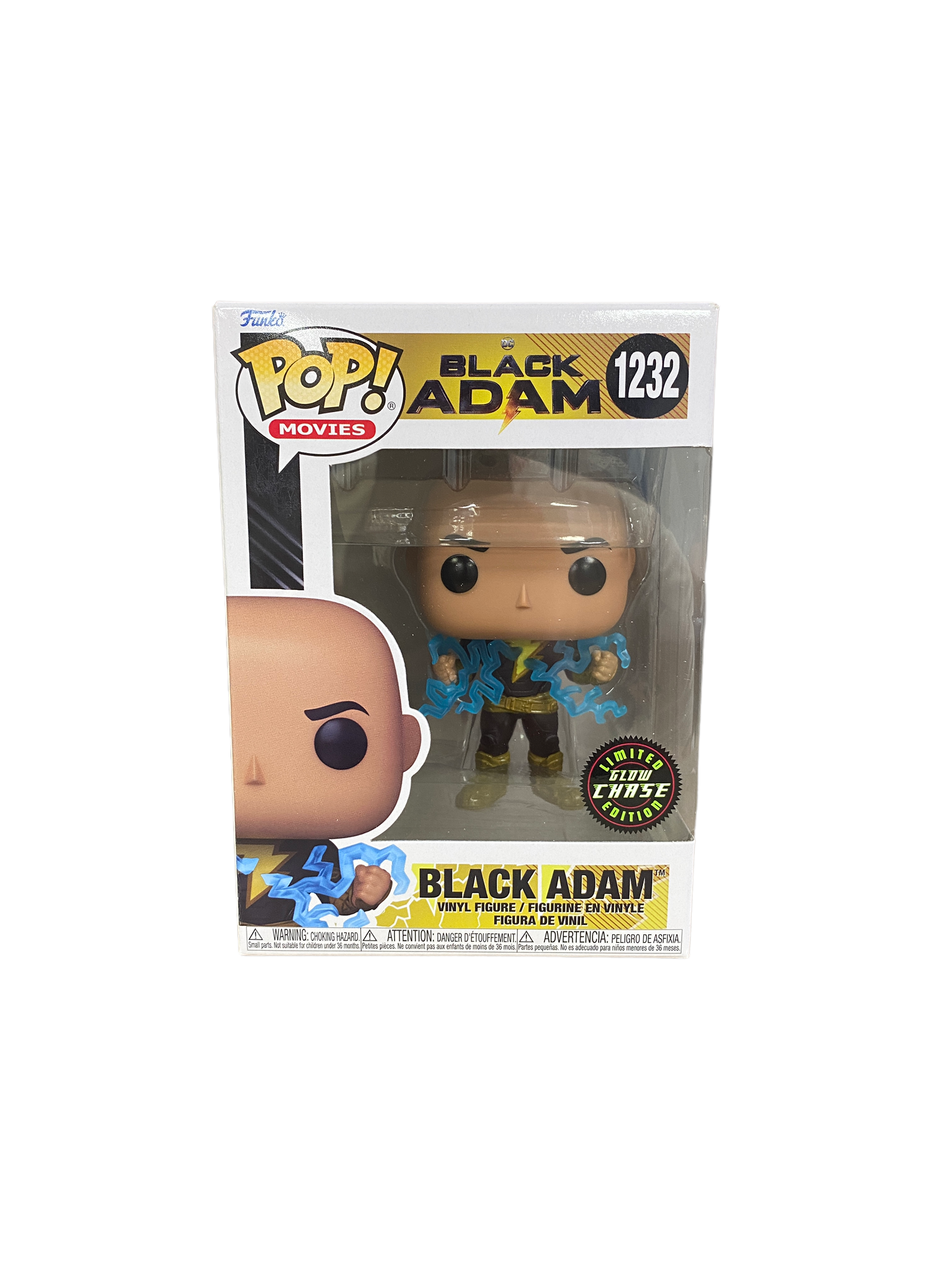 Black Adam #1232 (Glow Chase) Funko Pop! - Black Adam -