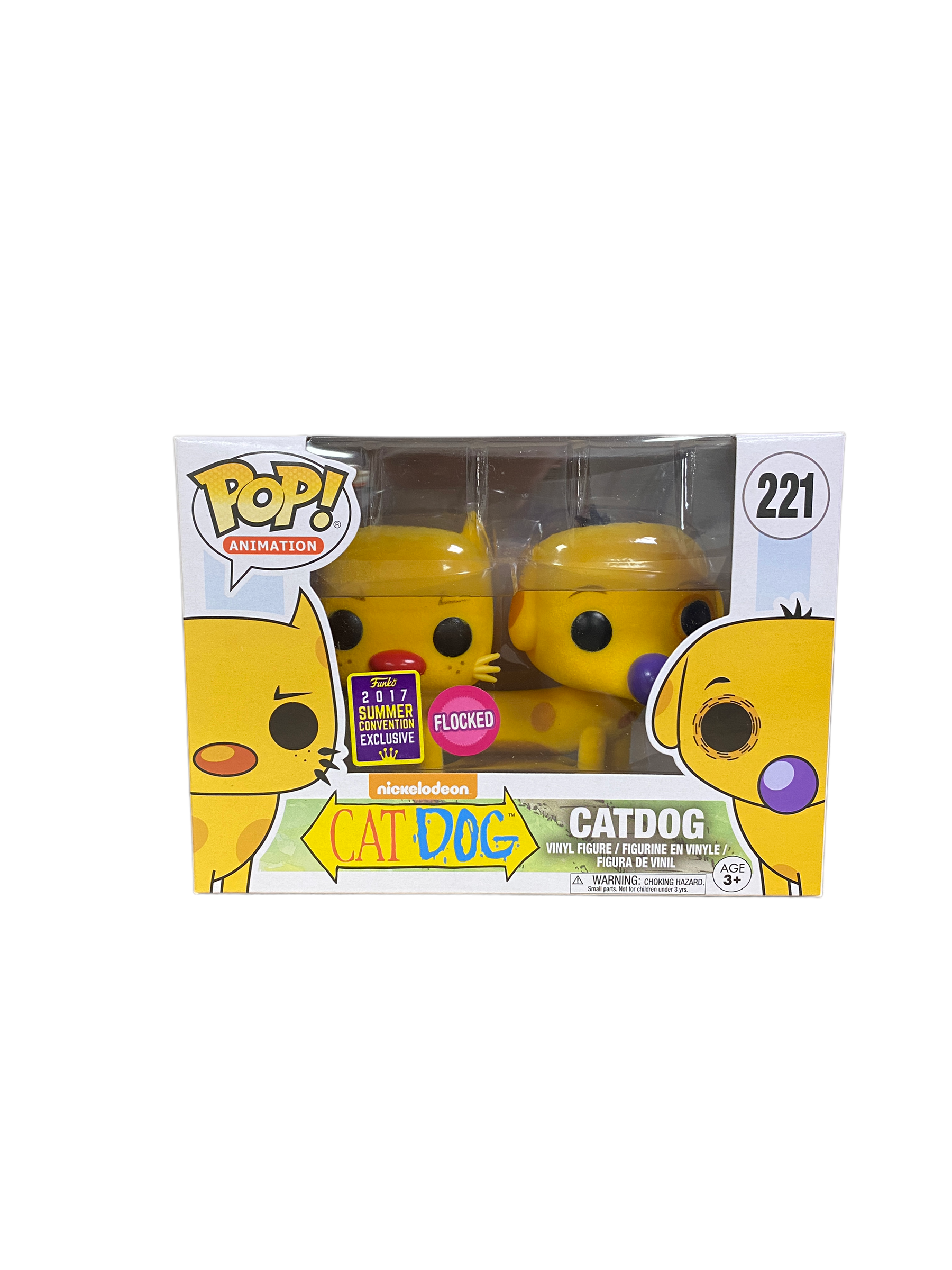 Catdog #221 (Flocked) Funko Pop! - Catdog - SDCC 2017 Shared Exclusive -