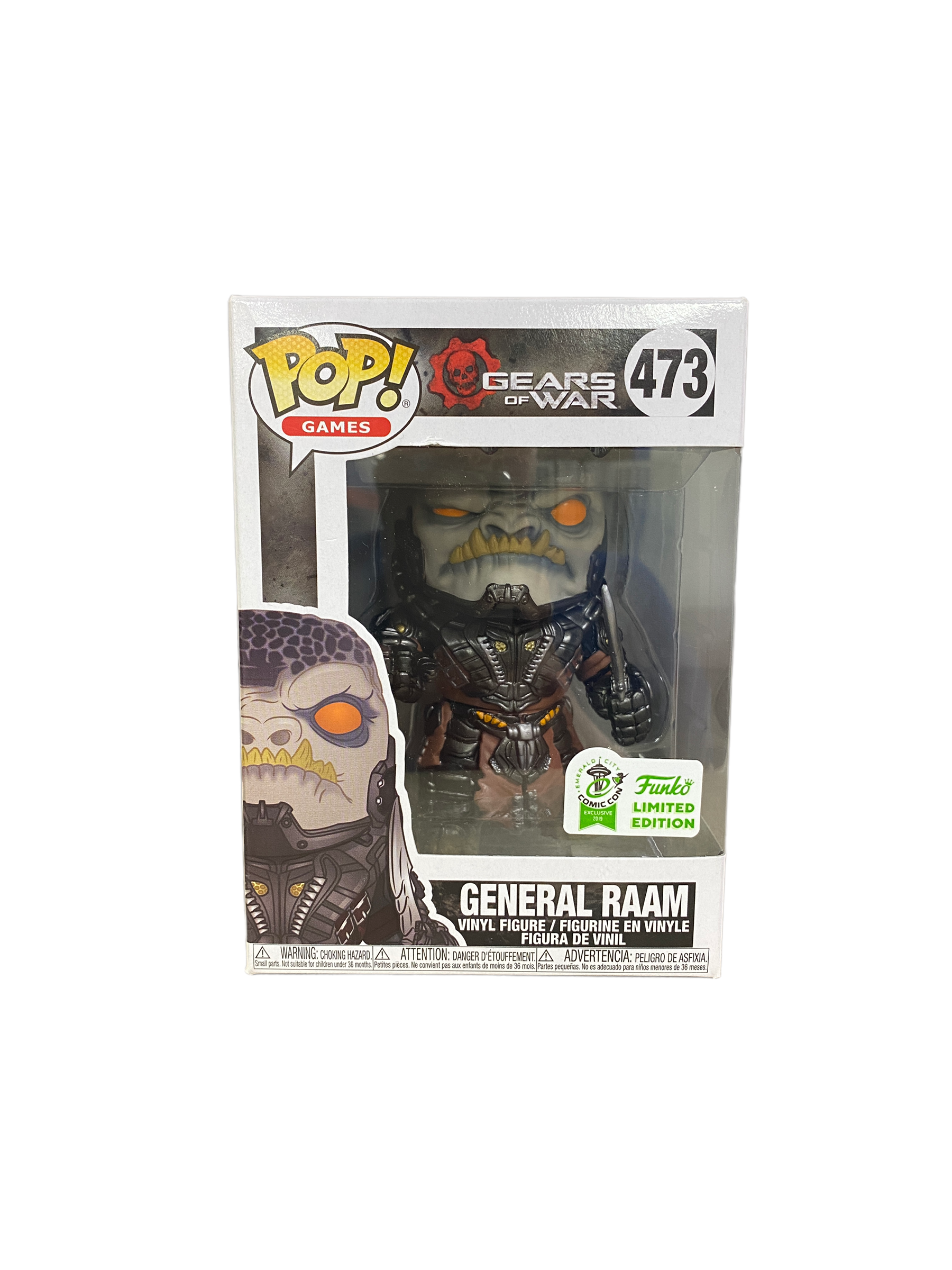 General Raam #473 Funko Pop! - Gears Of War - ECCC 2019 Official Convention Exclusive -