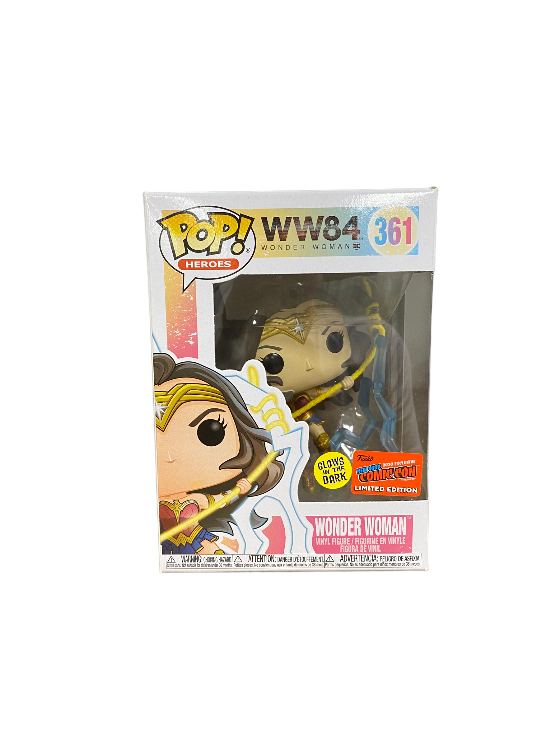 Wonder Woman #361 (Glows In The Dark) Funko Pop! - WW84 - NYCC 2020 Official Convention Exclusive