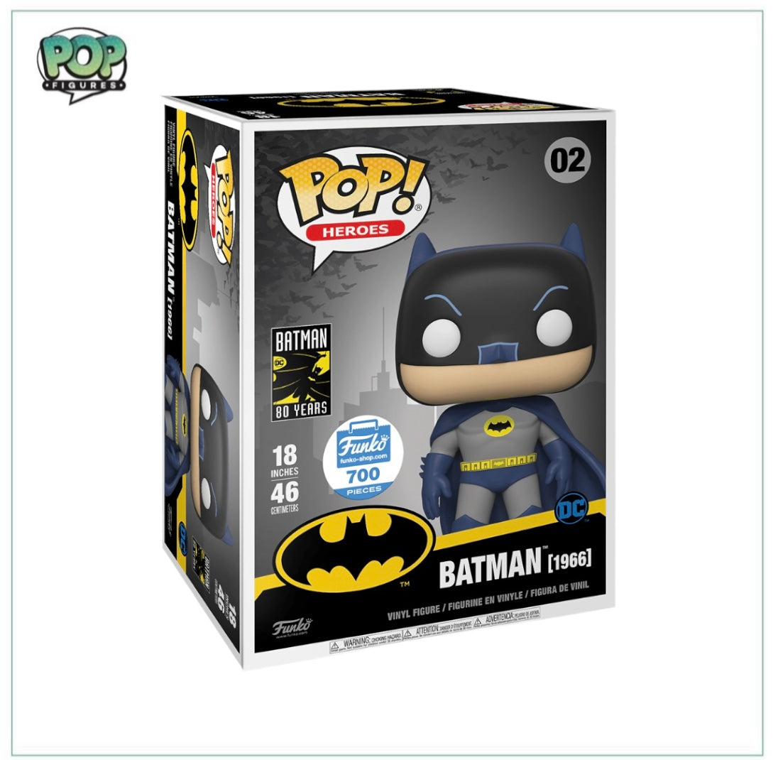 Batman [1966] #02 18 Inch Funko Pop! - Batman 80th Anniversary - Funko Shop Exclusive LE700 Pcs