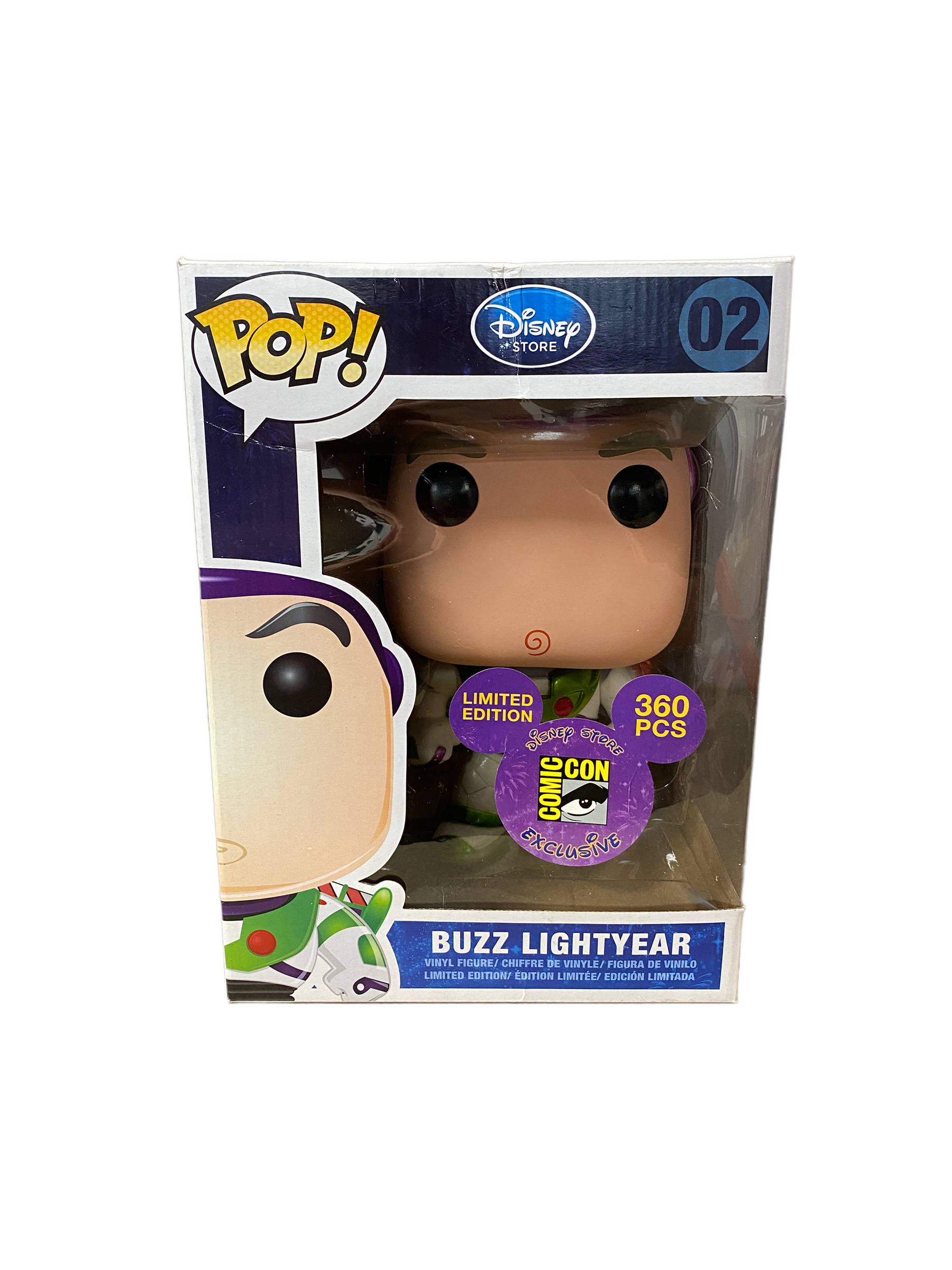 Buzz Lightyear #02 (Metallic) 9 Inch Funko Pop! - Disney - SDCC Disney Store 2011 Exclusive