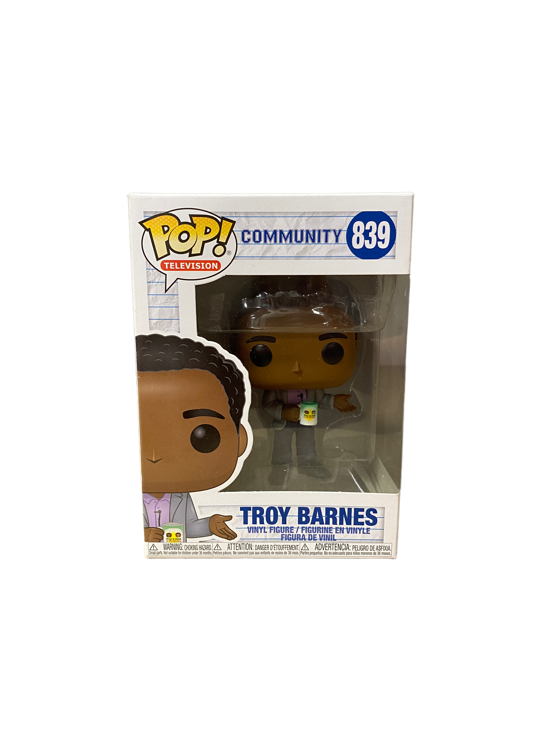 Troy Barnes #839 Funko Pop! - Community - 2019 Pop! -