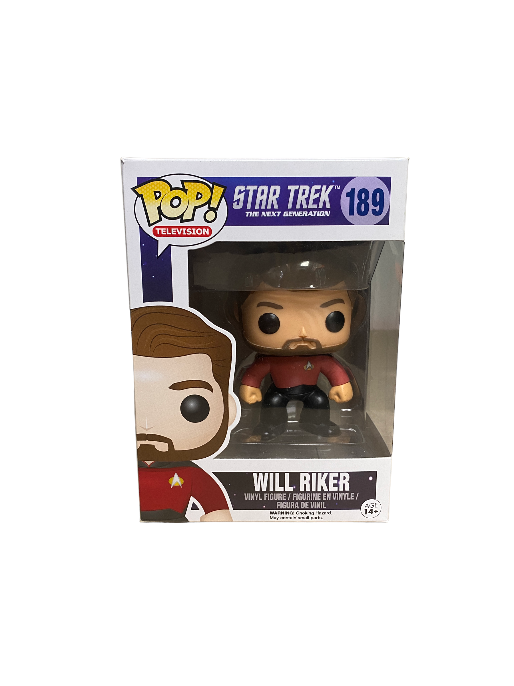 Will Riker #189 Funko Pop! - Star Trek The Next Generation - 2015 Pop! -