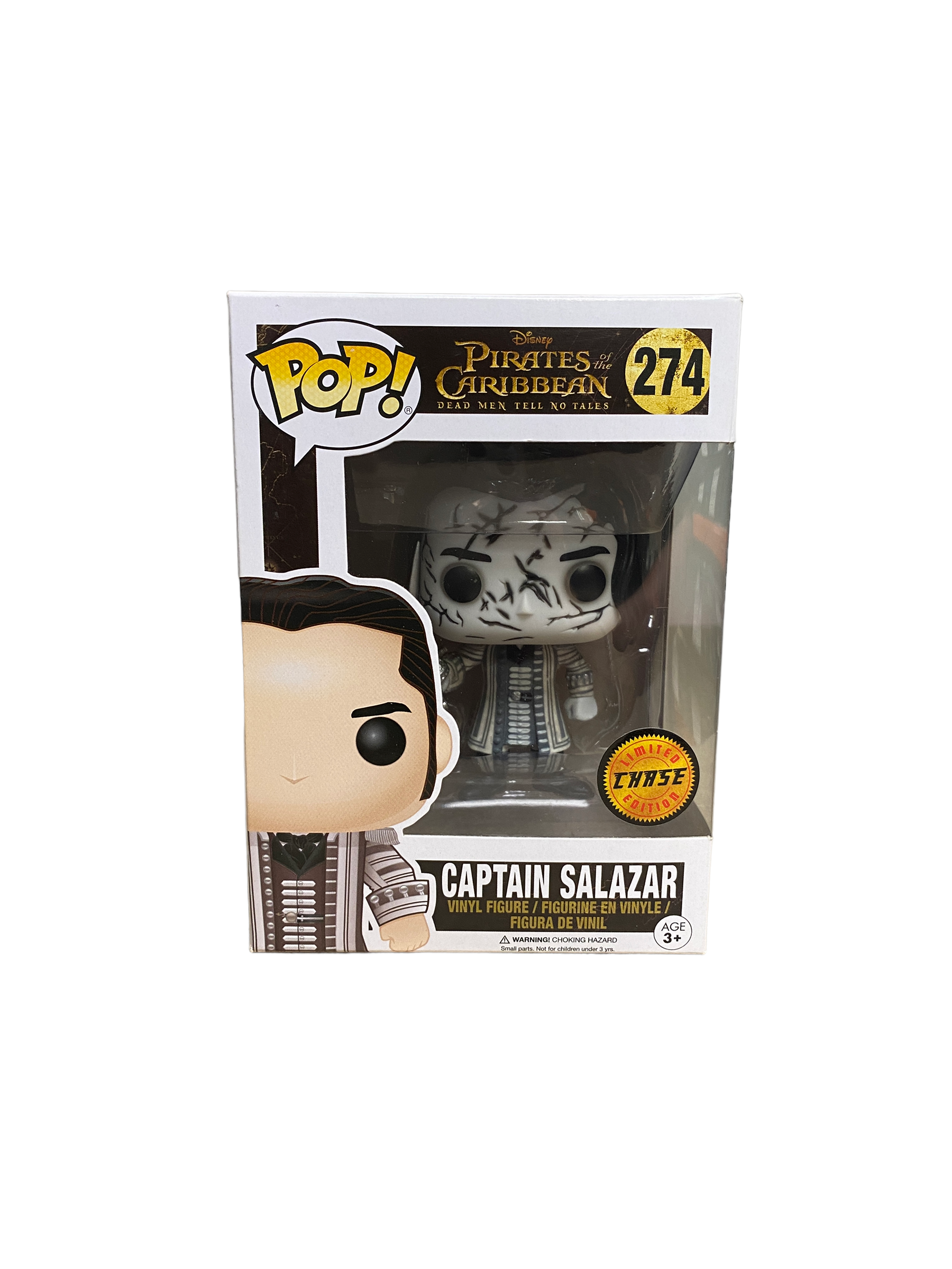 Captain Salazar #274 (Ghost Chase) Funko Pop! - Pirates Of The Caribbean Dead Men Tell No Tales - 2017 Pop! -