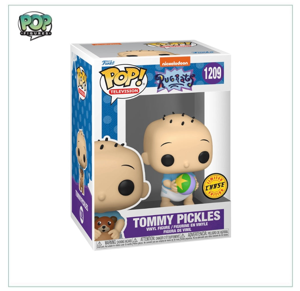 Tommy Pickles #1209 (w/ Ball Chase) Funko Pop! - Rugrats -