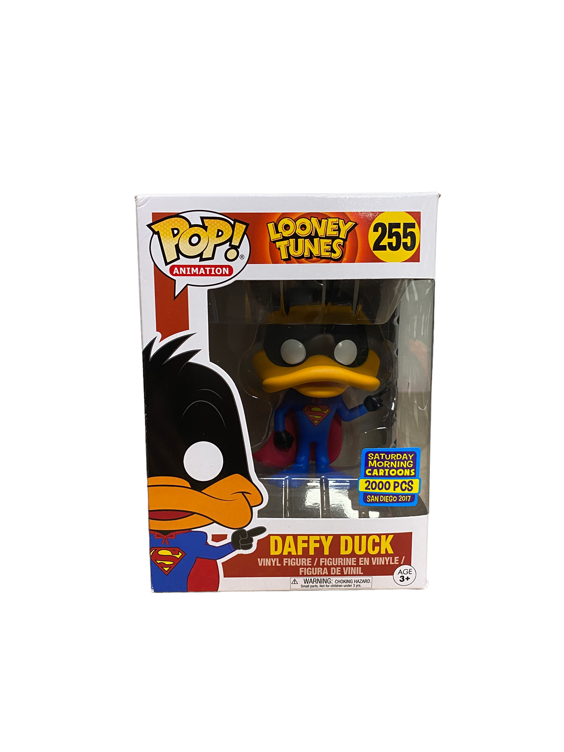 Daffy Duck #255 (Stupor Duck) Funko Pop! - Looney Tunes - SDCC 2017 Saturday Morning Cartoons Exclusive