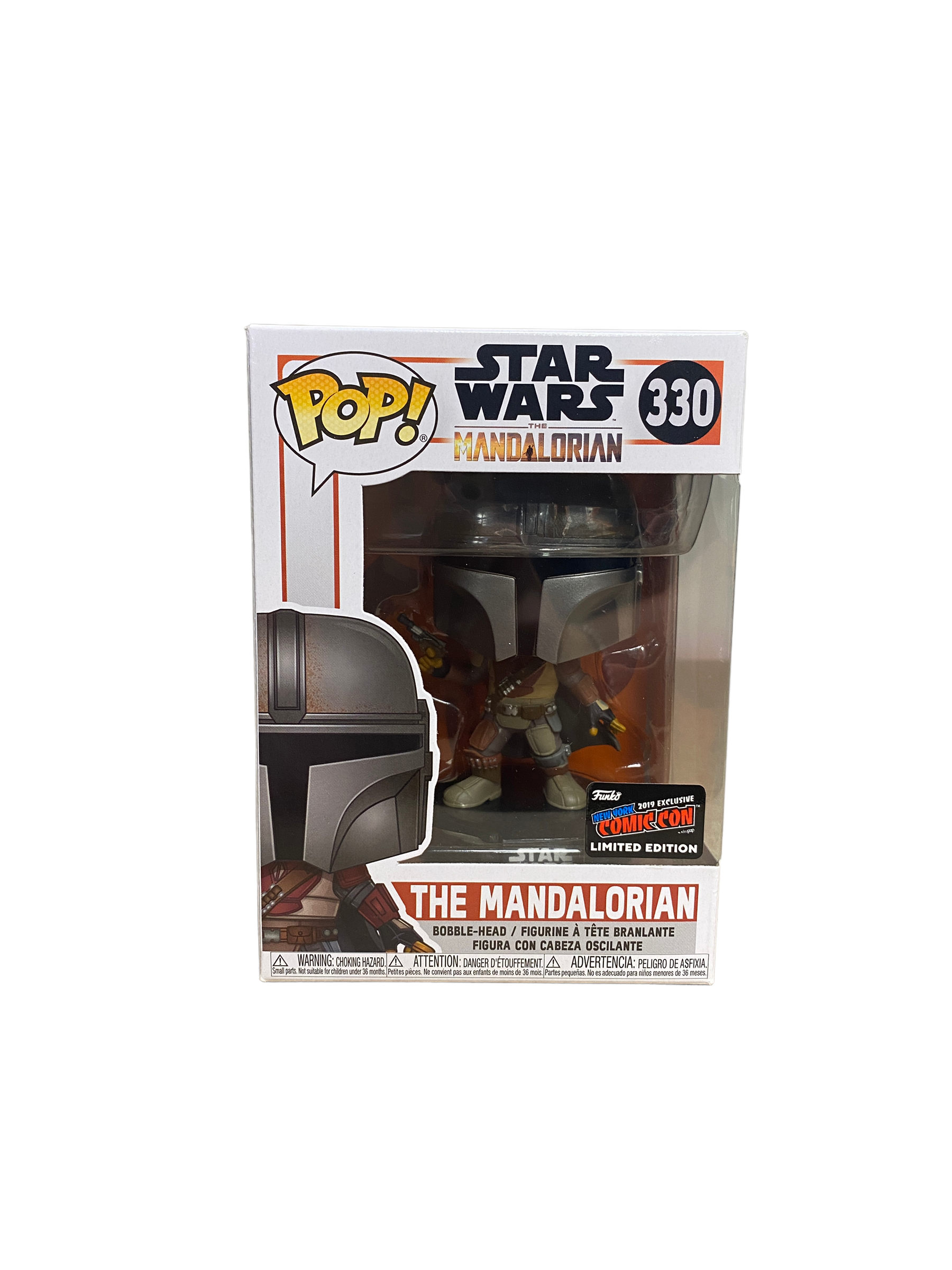 The Mandalorian #330 Funko Pop! - Star Wars The Mandalorian - NYCC 2019 Official Convention Exclusive -