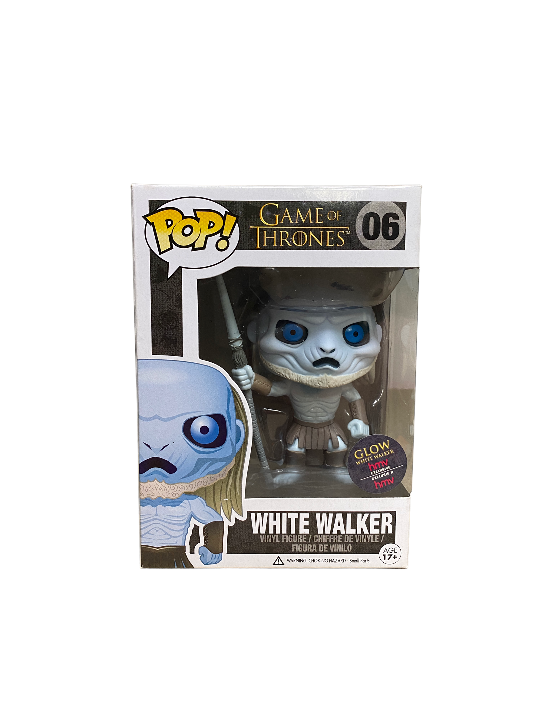 White Walker #06 (Glows In The Dark) Funko Pop! - Game Of Thrones - HMV Exclusive -