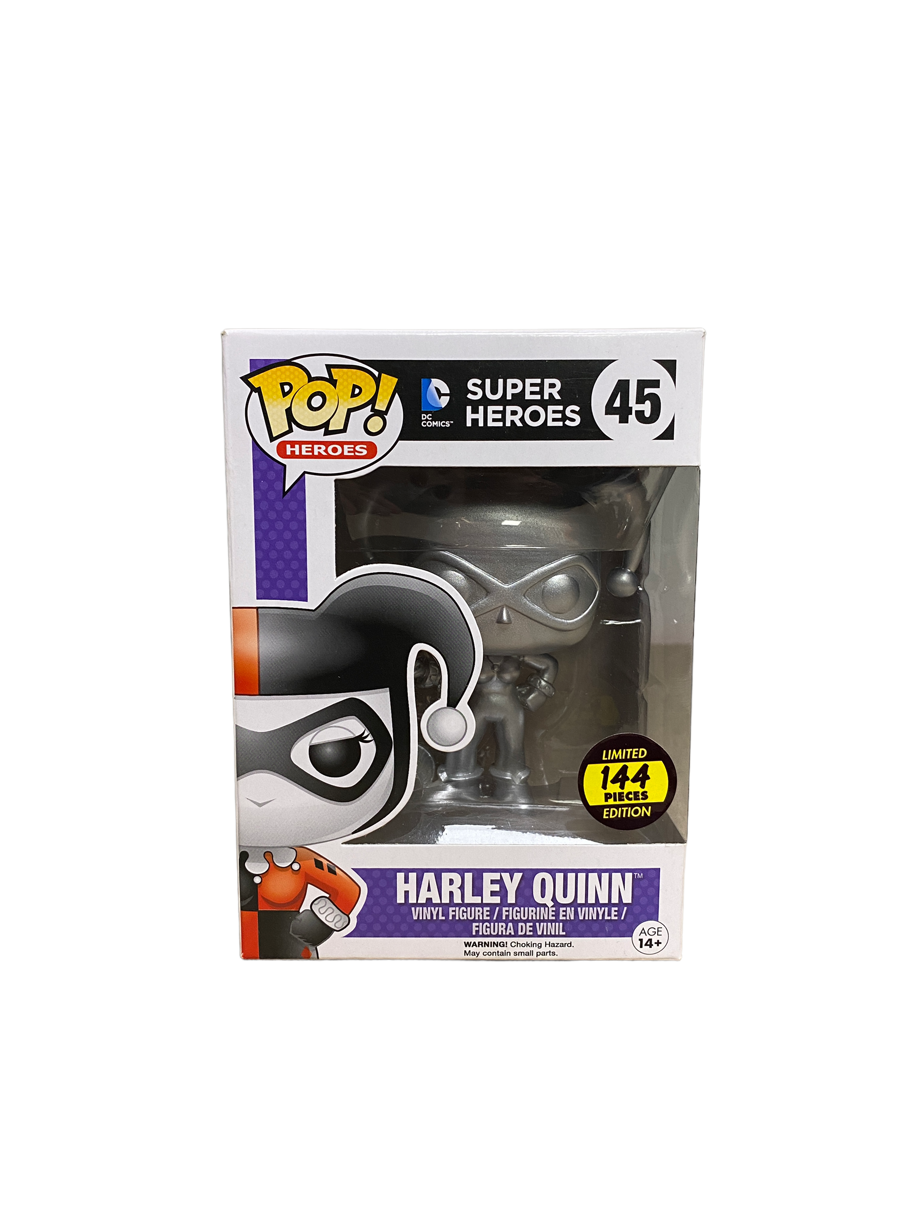 Harley Quinn #45 (Silver) Funko Pop! - DC Super Heroes - Hot Topic Employees Exclusive