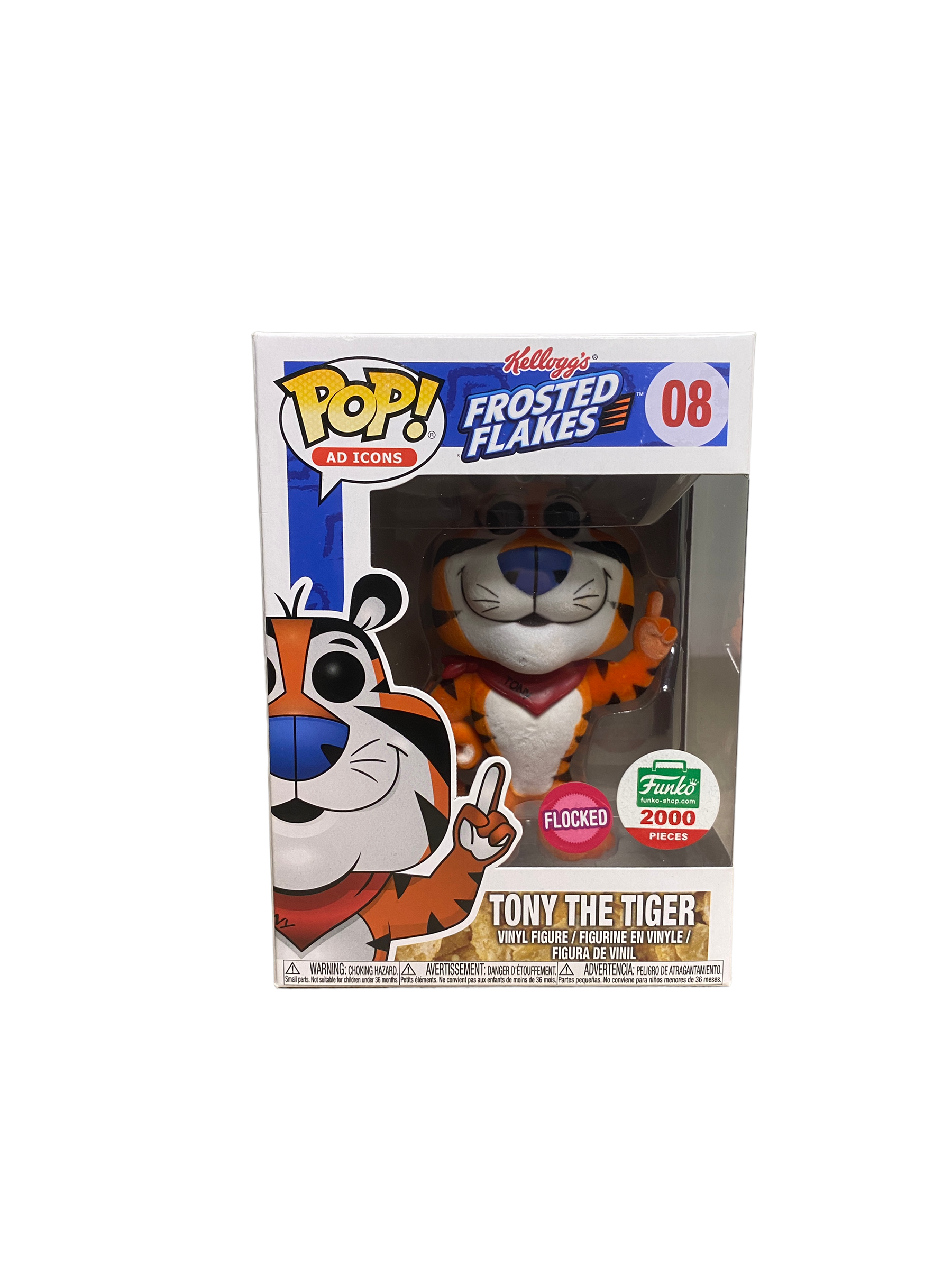 Tony the Tiger #08 (Flocked) Funko Pop! - Ad Icons - Funko Shop Exclusive