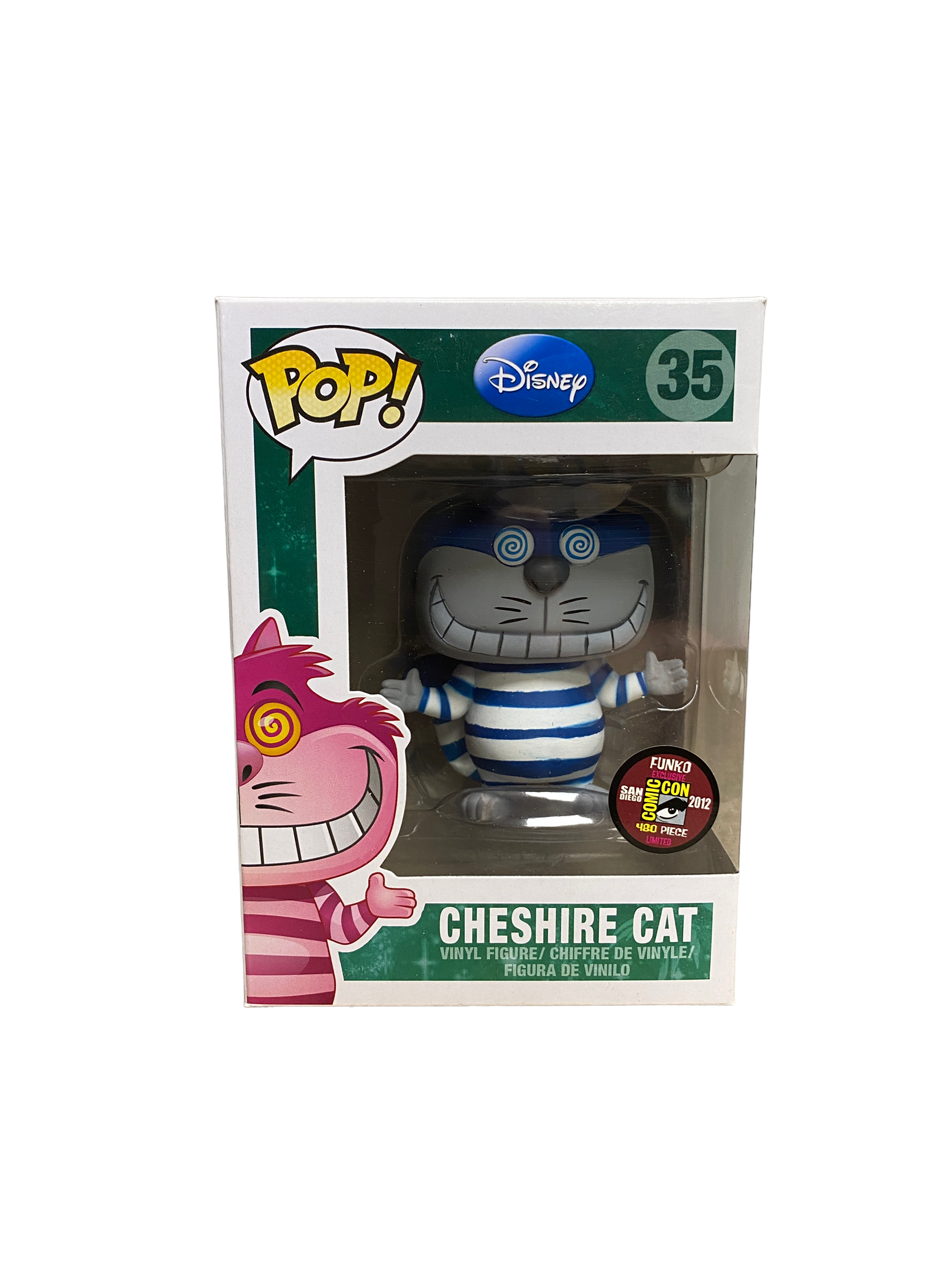 Cheshire Cat #35 (Blue) Funko Pop! - Disney Series 3 - SDCC 2012 Exclusive LE480 Pcs -