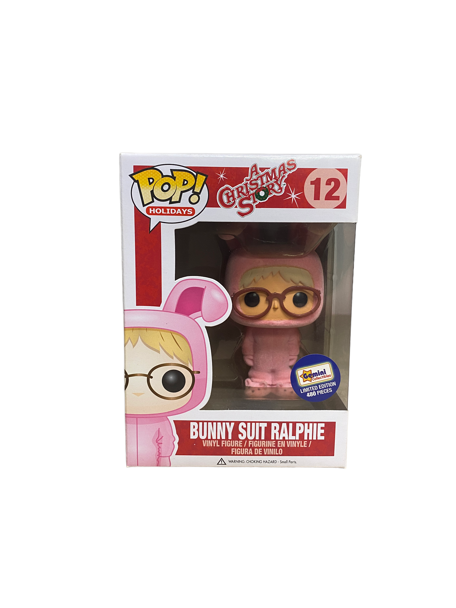 Bunny Suit Ralphie #12 (Flocked) Funko Pop! - A Christmas Story - 2013 Pop! - Gemini Collectibles Exclusive