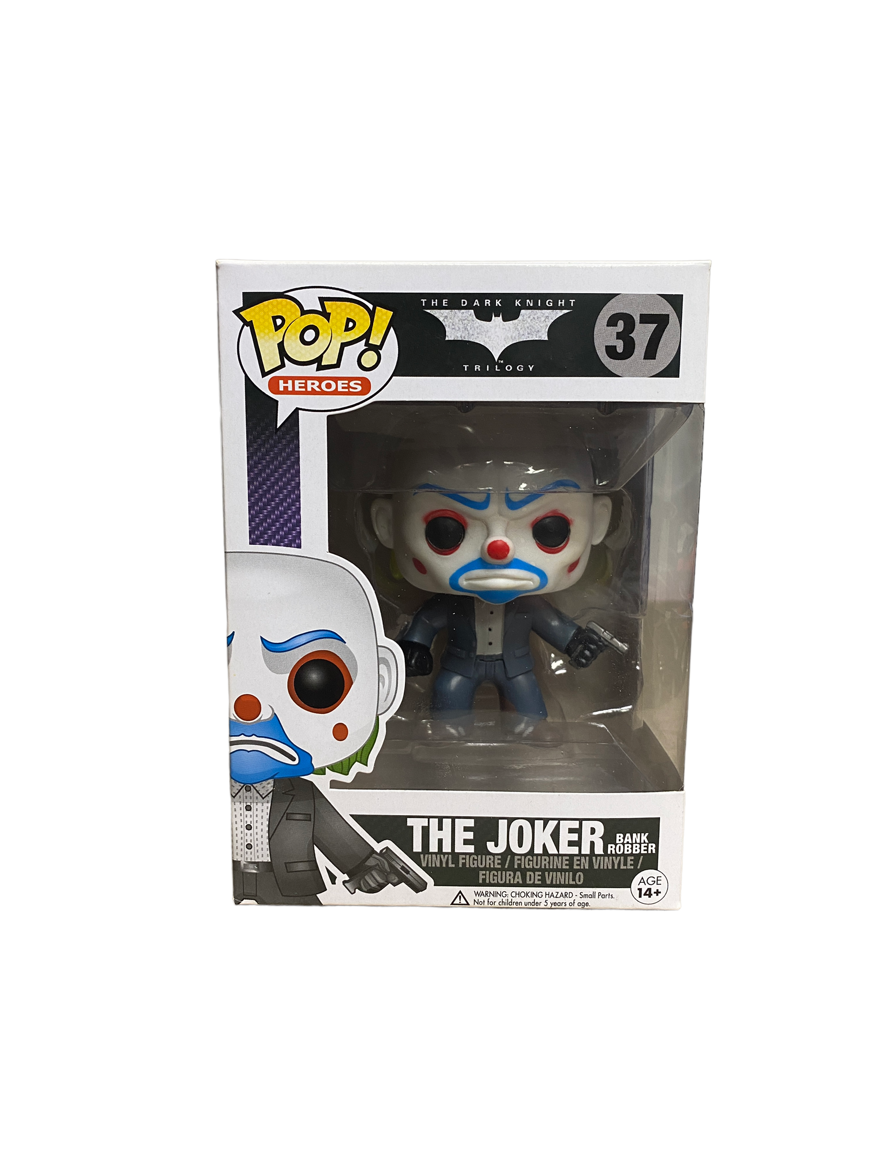 The Joker Bank Robber #37 Funko Pop! - Batman: The Dark Knight Trilogy - 2013 Pop! -