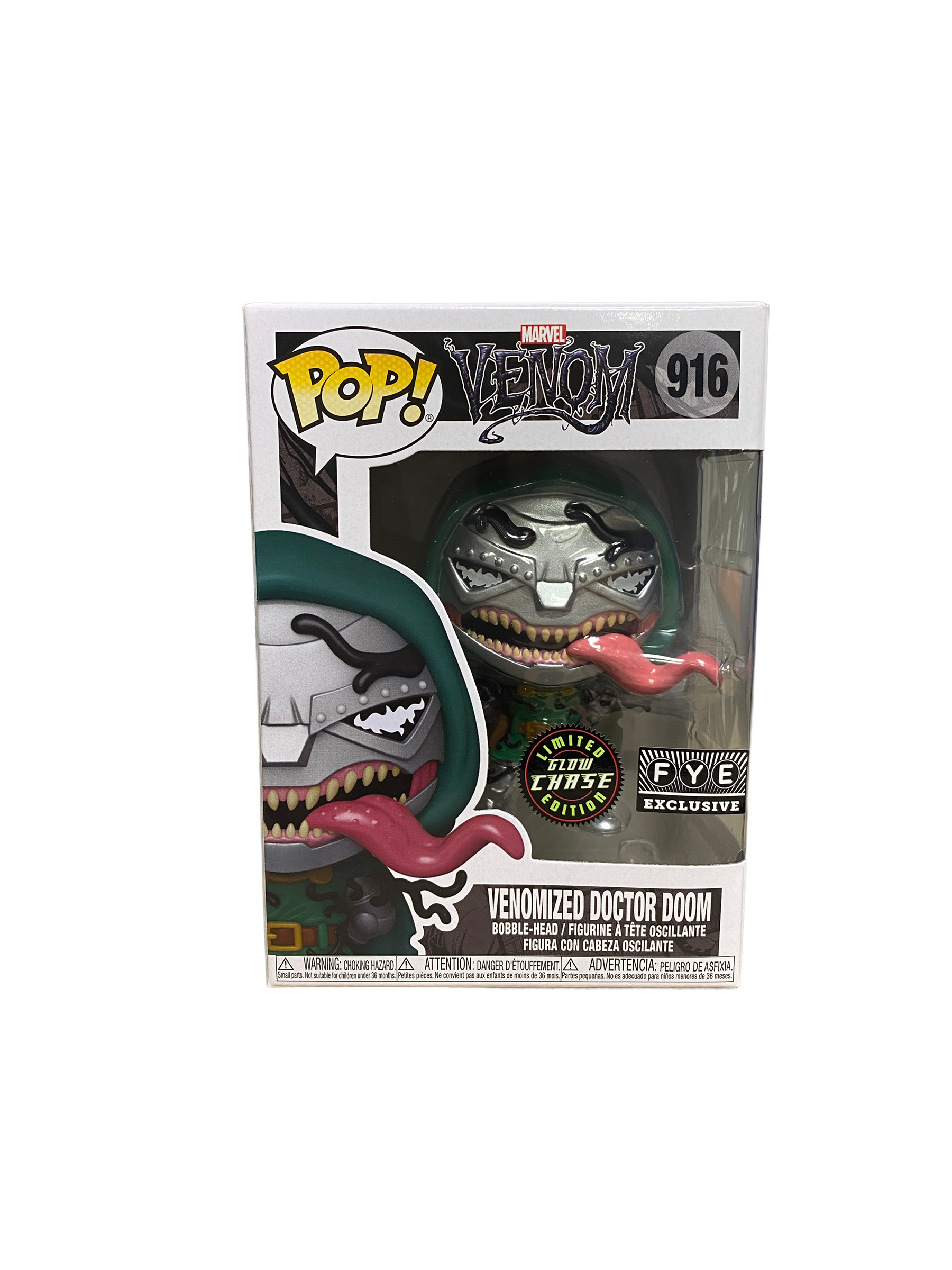 Venomized Doctor Doom #916 (Glow Chase) - Venom - FYE Exclusive -