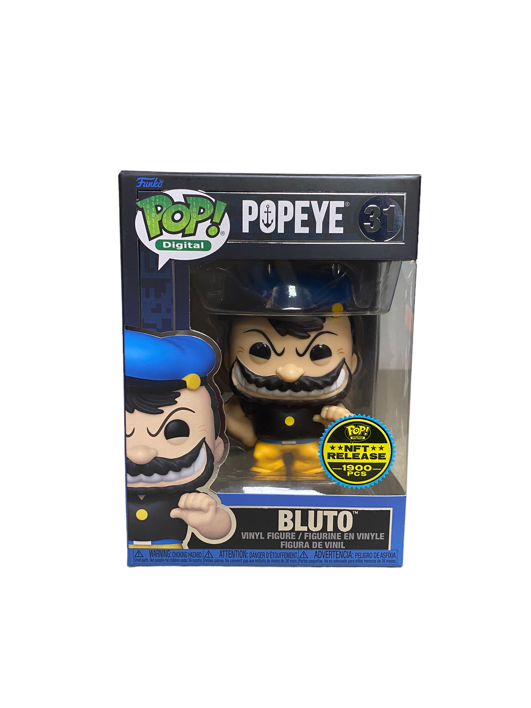 Bluto #31 Funko Pop! - Popeye - NFT Release Exclusive LE1900 Pcs -